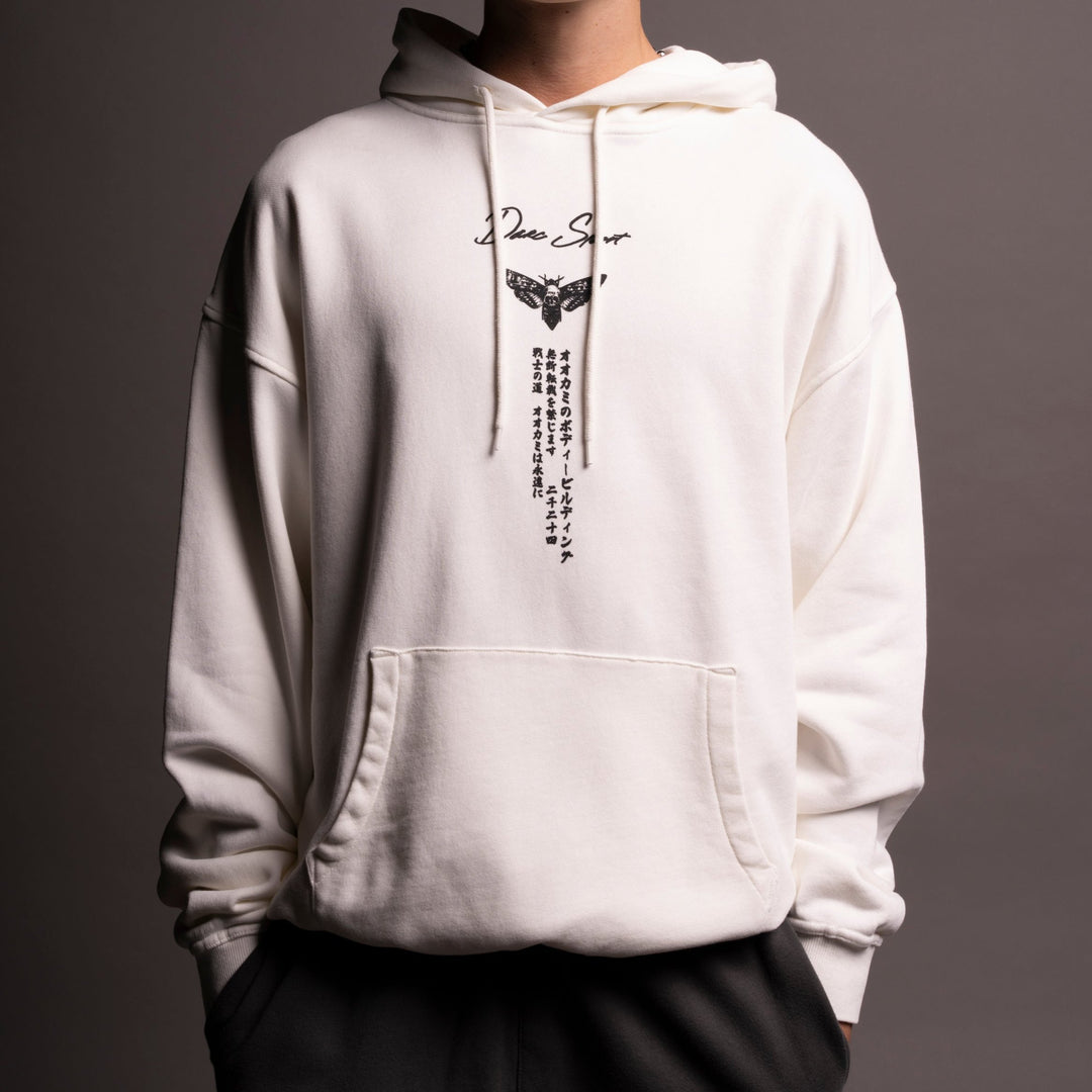 (1 Of 500) Through The Gates "Bishop" Hoodie in Cream