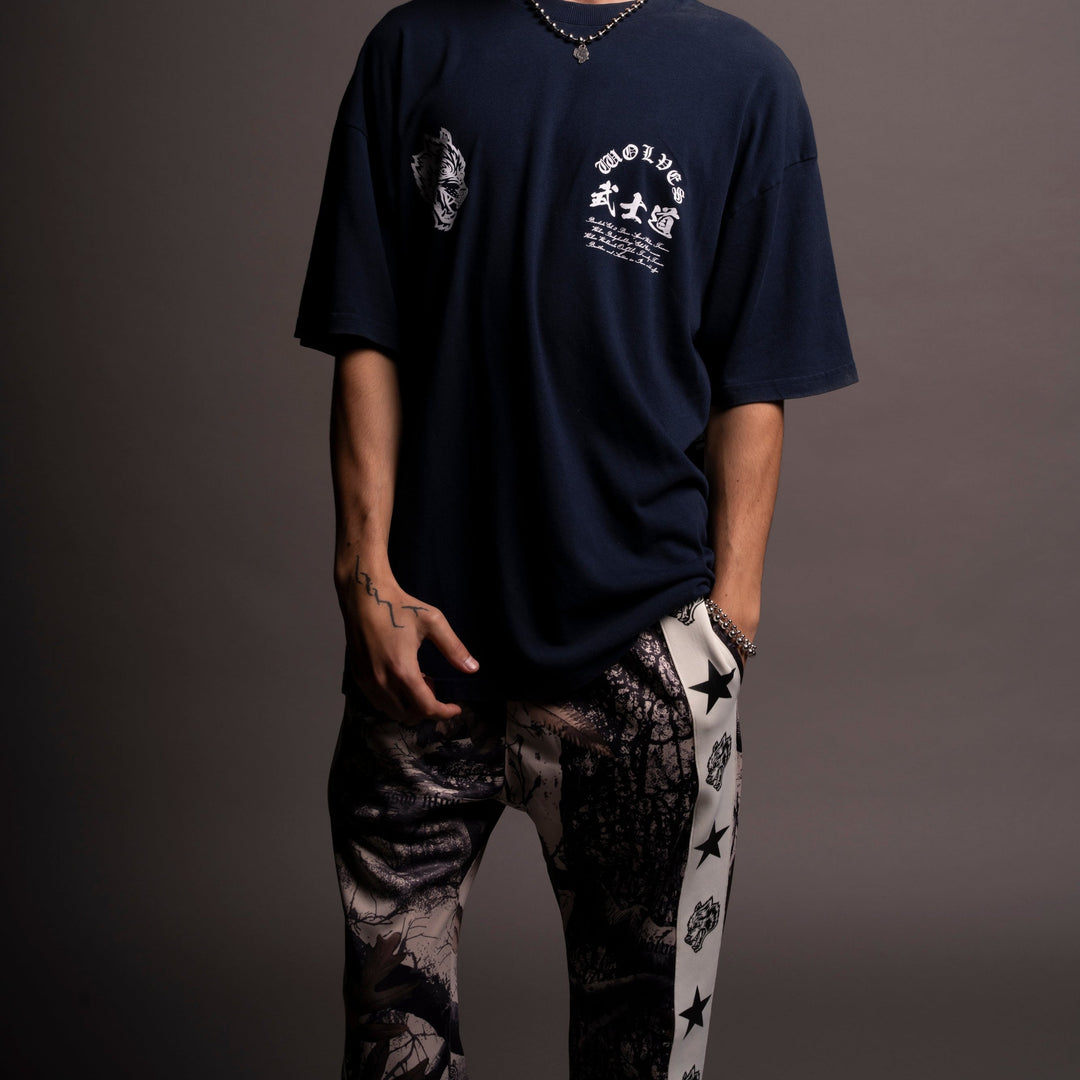 Wolves Roadster Track Pants in Clay Woodland Camo