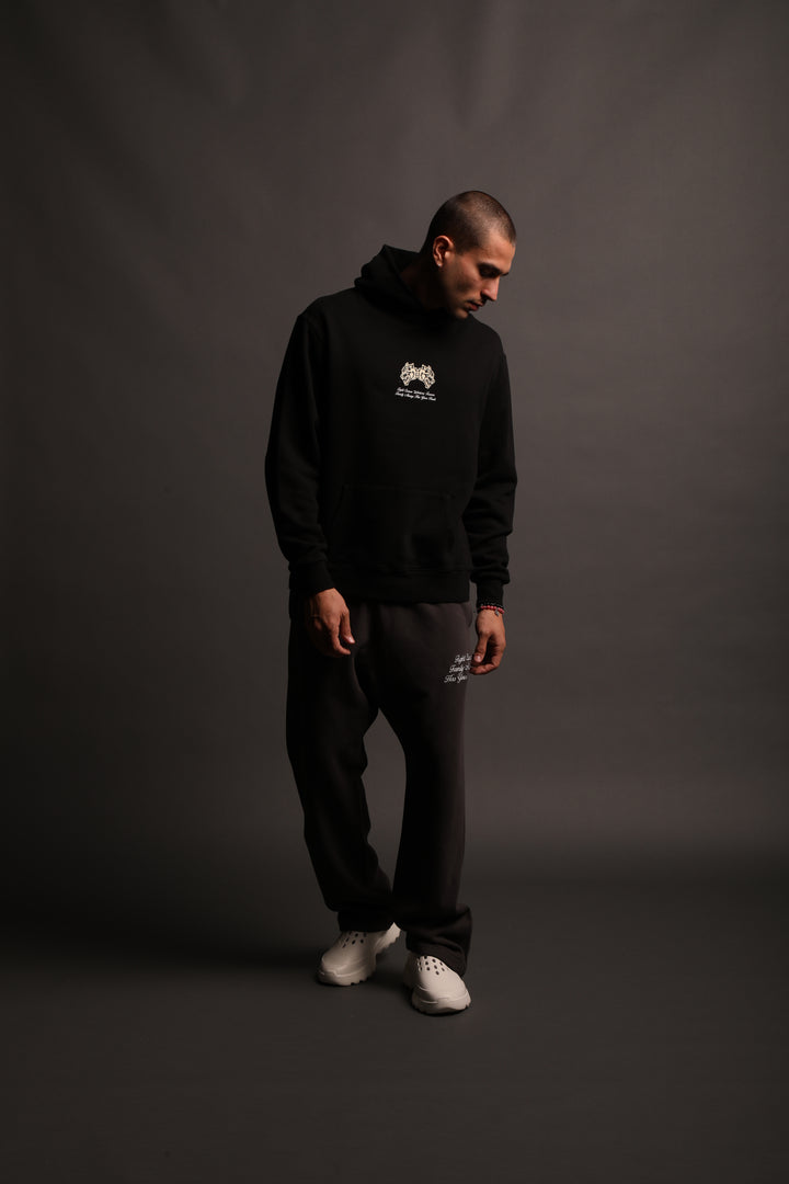Always Have Your Back Bigelow Sweat Pants in Wolf Gray/Black