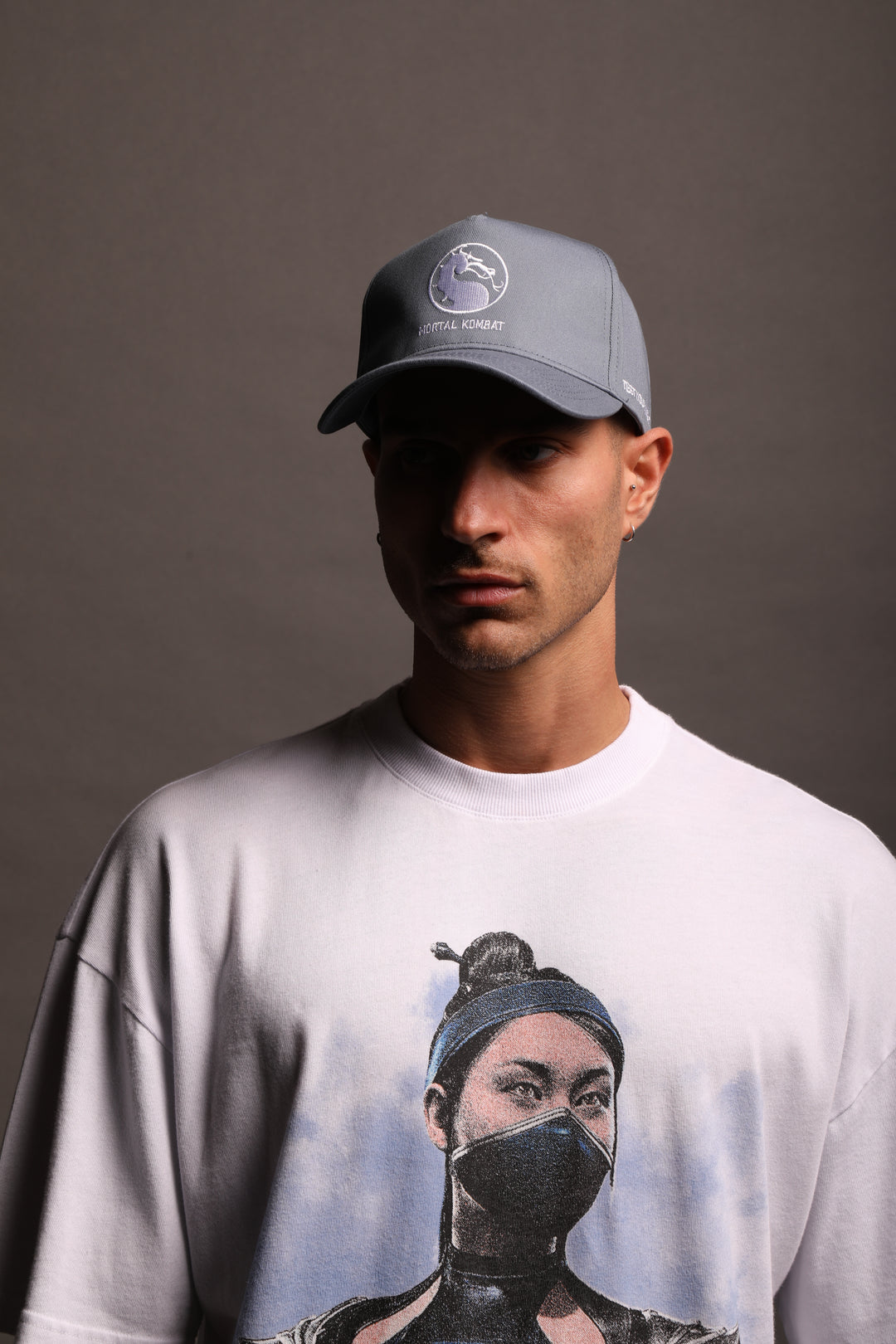 Test Your Might 5 Panel Hat in Kitana Blue