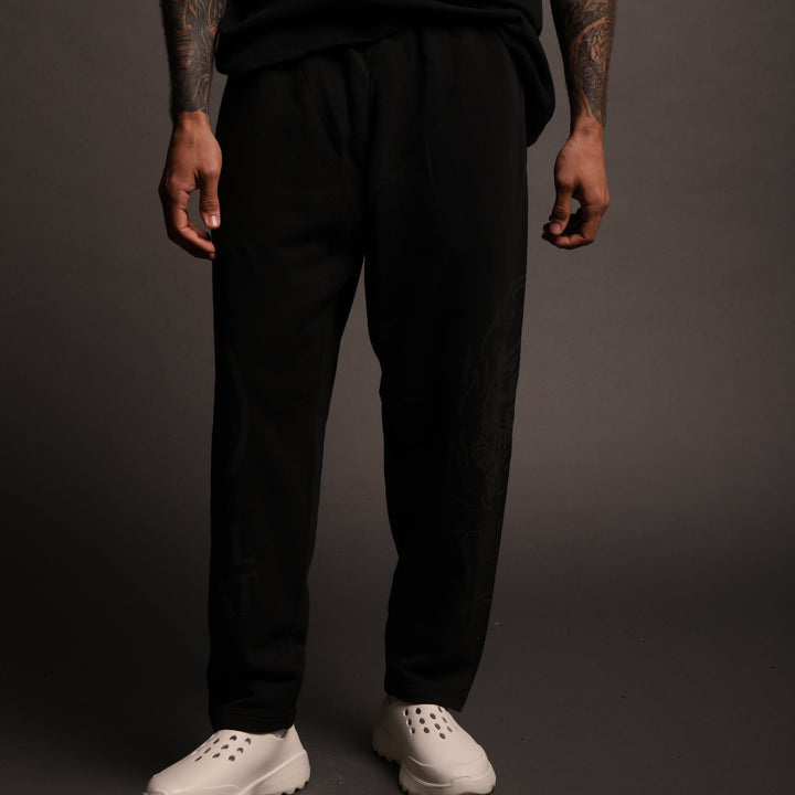 Test Your Might Kumite V2 Sweat Pants in Black