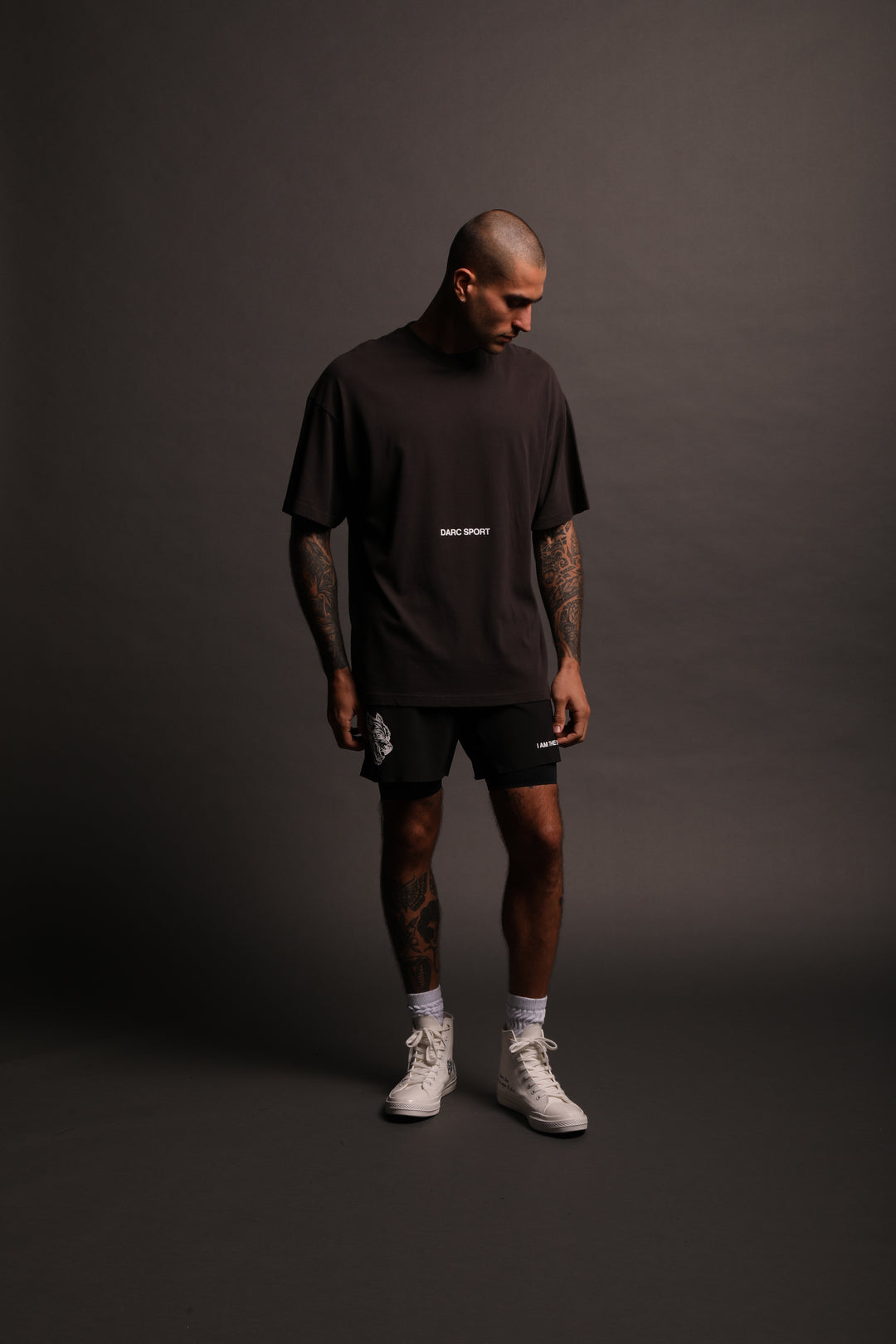 Our Thunder "Premium" Oversized Tee in Wolf Gray