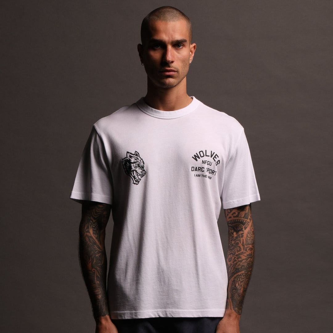 The Storm Is Ours "Premium" Heritage Tee in White
