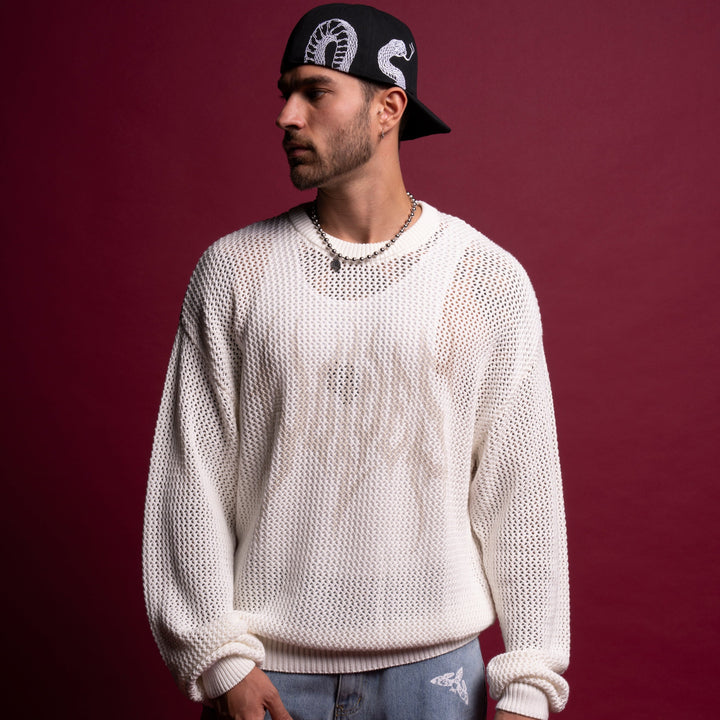 Origin Satva Knit L/S Crewneck in Cream