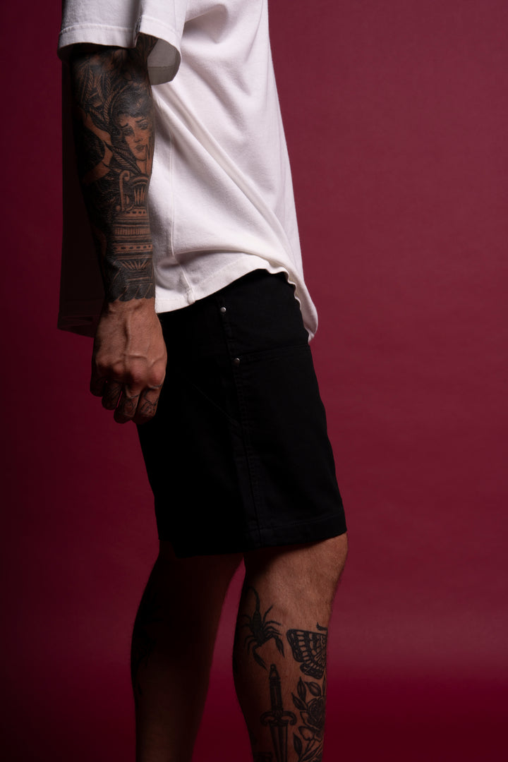 Chopper Clark Utility Shorts in Black