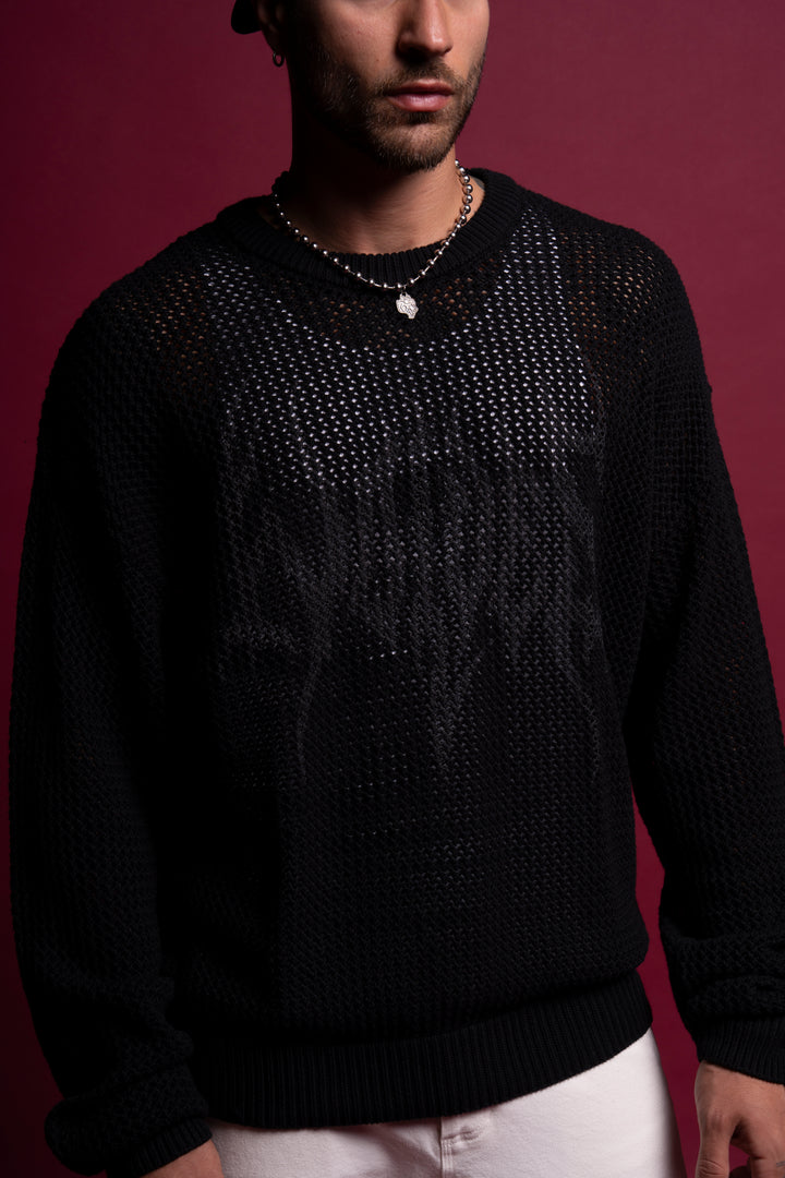 Origin Satva Knit L/S Crewneck in Black