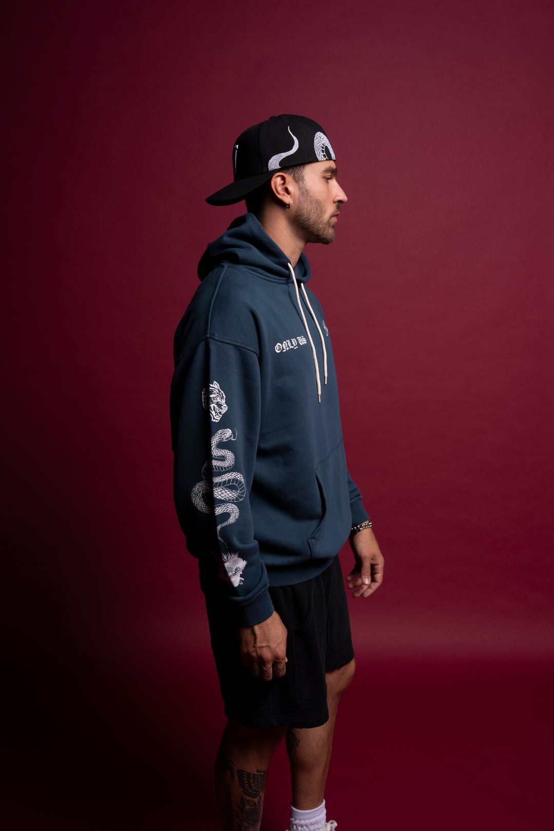 Renewal "Bishop" Hoodie in Darc Ocean