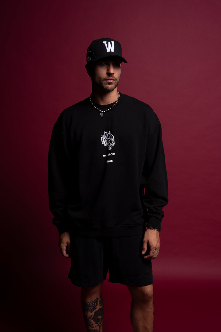 Namor London Crewneck in Black