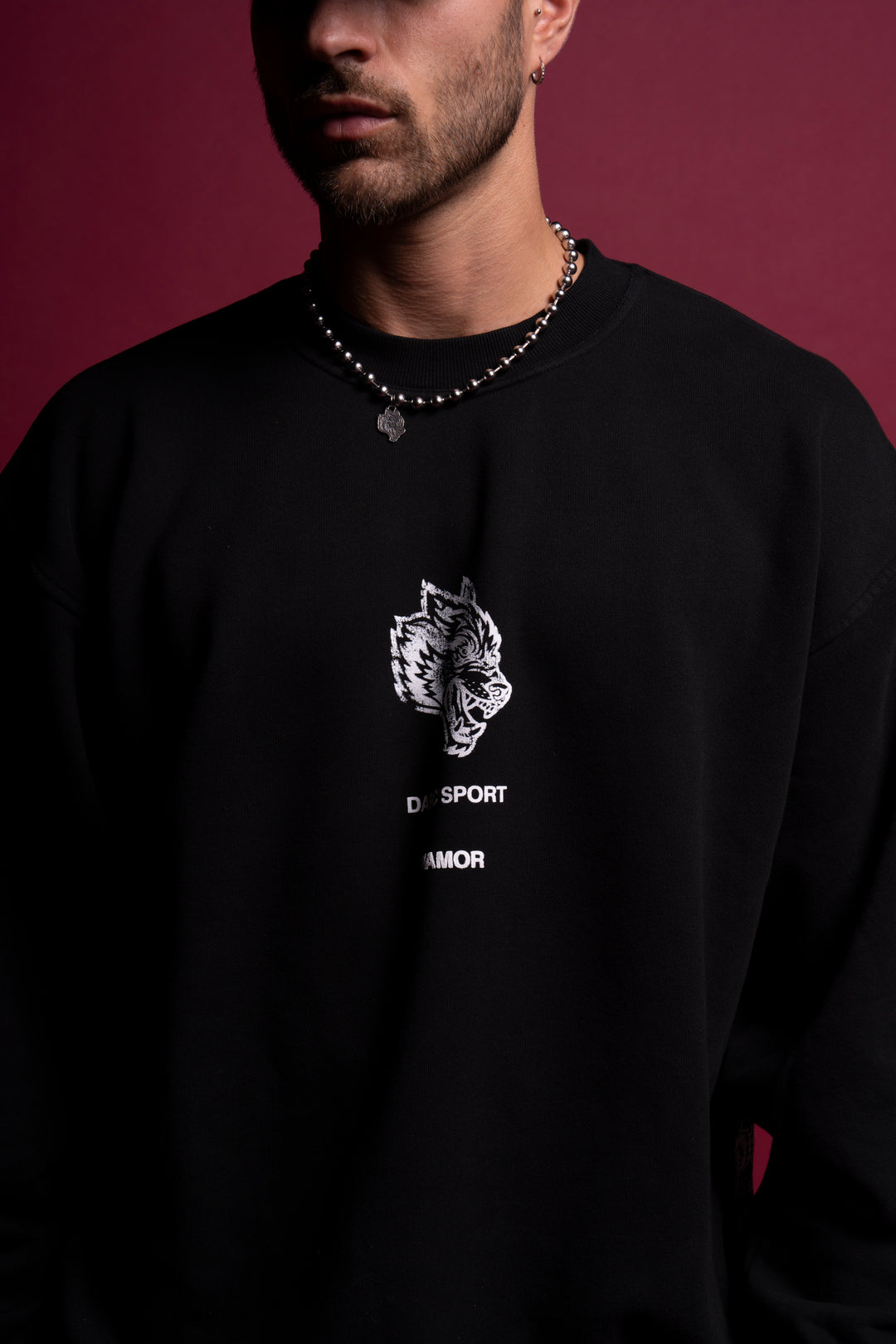 Namor London Crewneck in Black