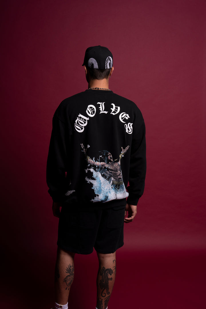 Namor London Crewneck in Black