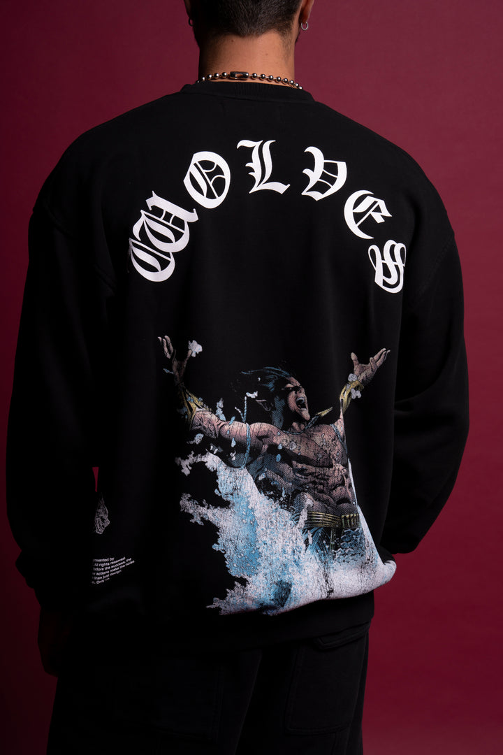 Namor London Crewneck in Black