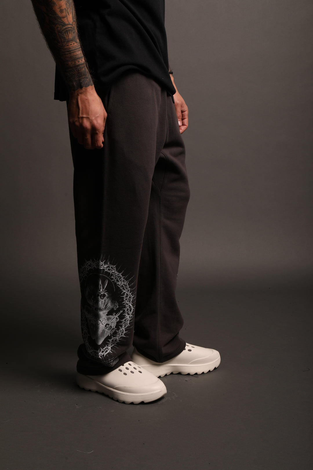 Sacred Heart Bigelow Sweat Pants in Wolf Gray