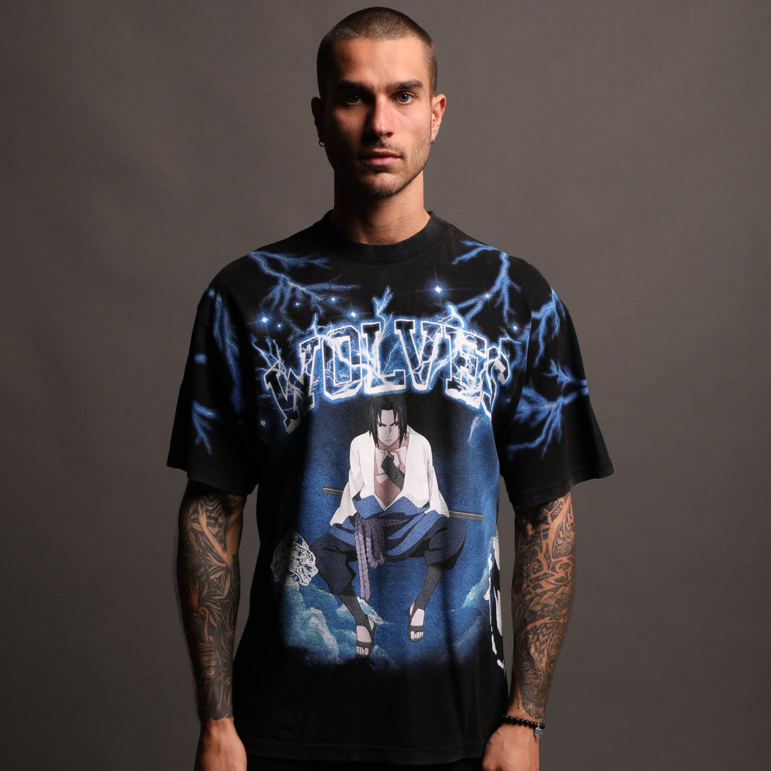 Sasuke "Premium" Oversized Tee in Black