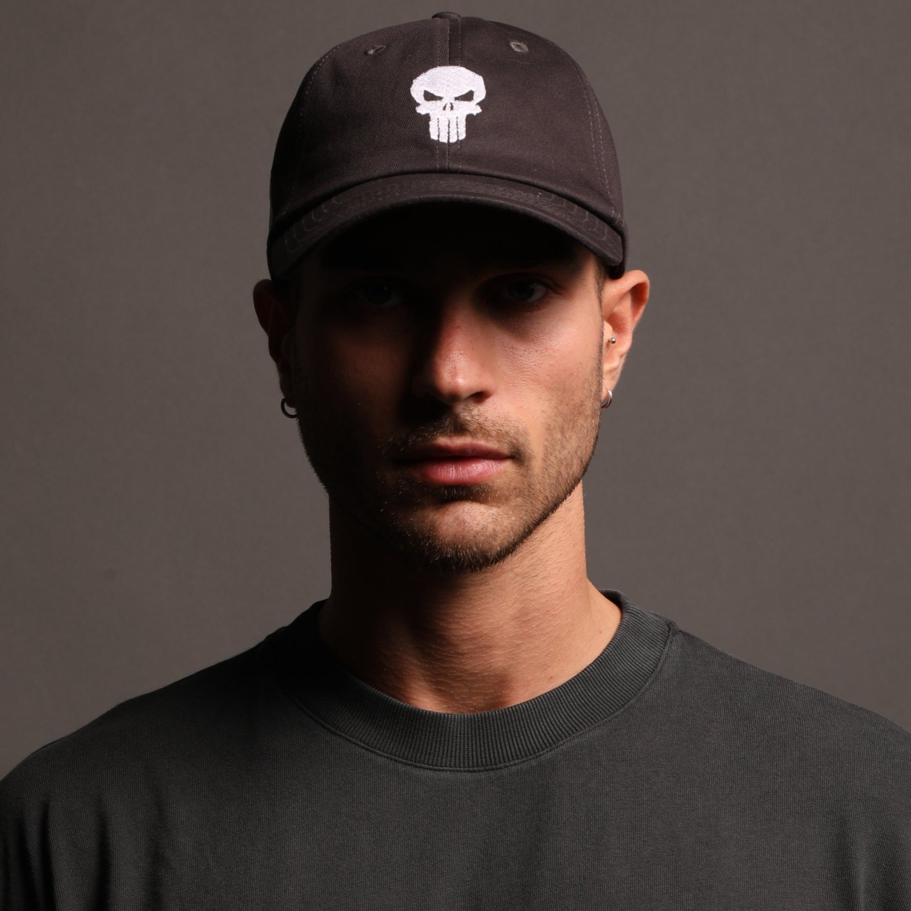 Punisher Dad Hat in Wolf Gray