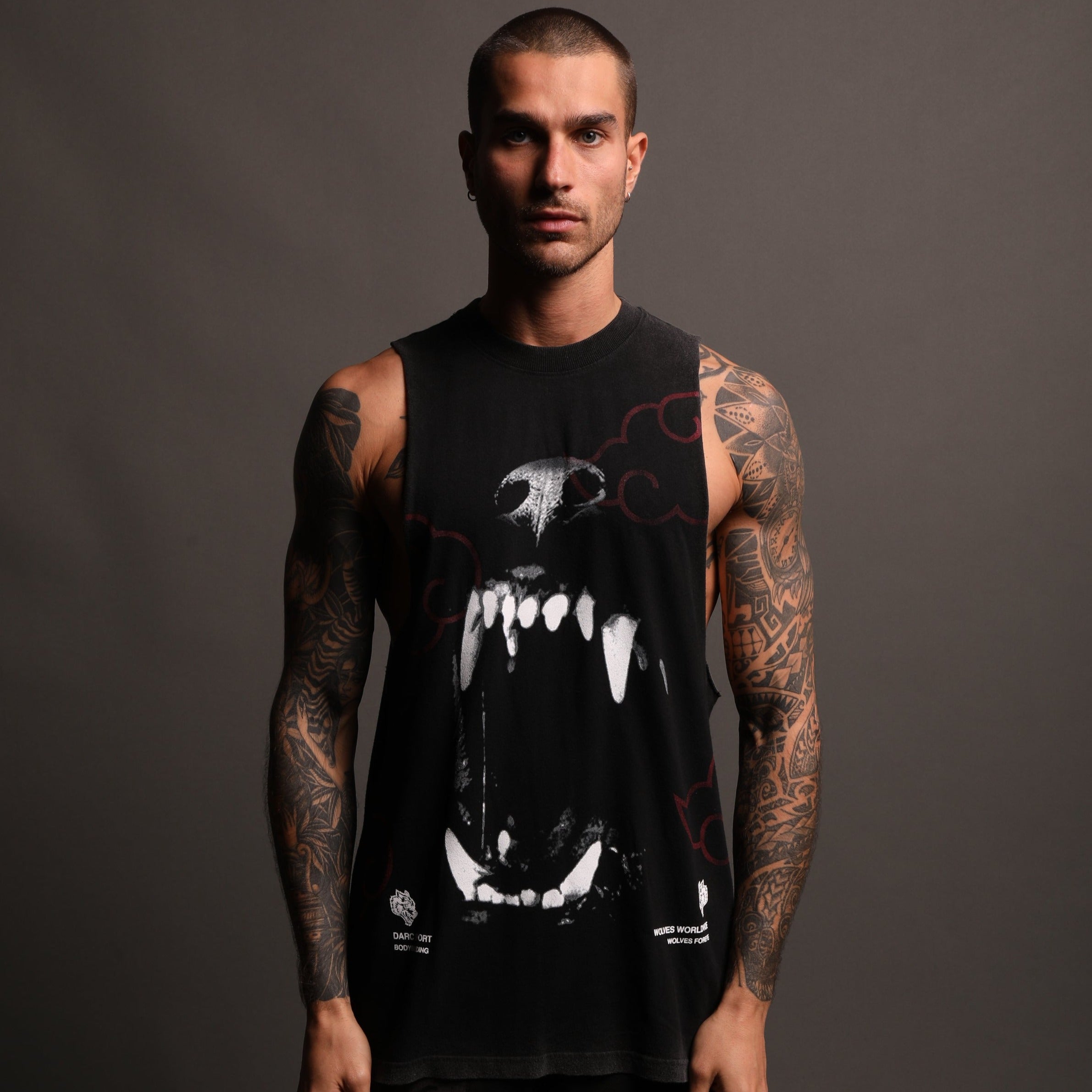 Darc Sport CAN´T STOP TOMMY MUSCLE TEE 黒-