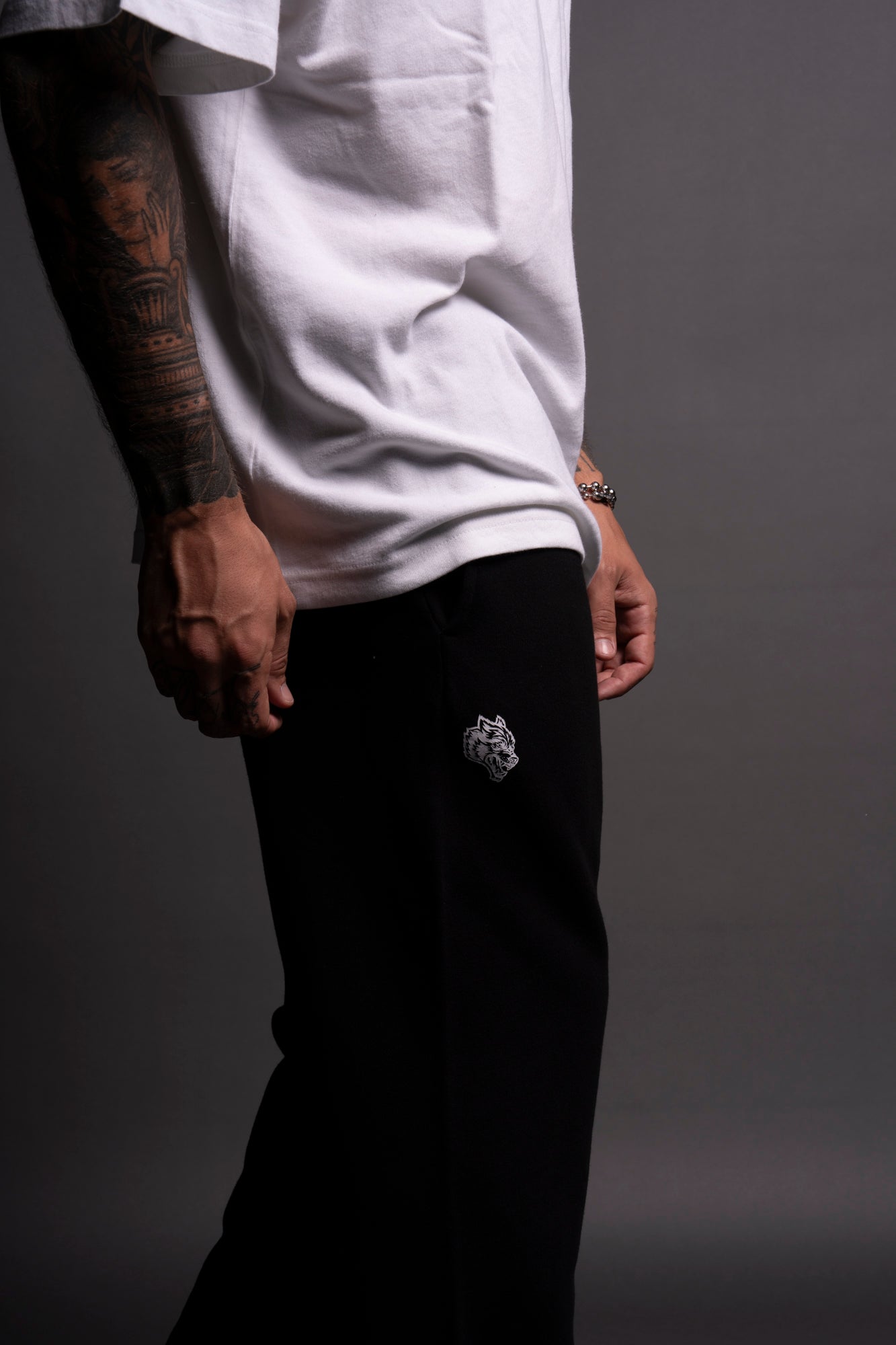 Wolf Hardcore Bigelow Sweat Pants in Black