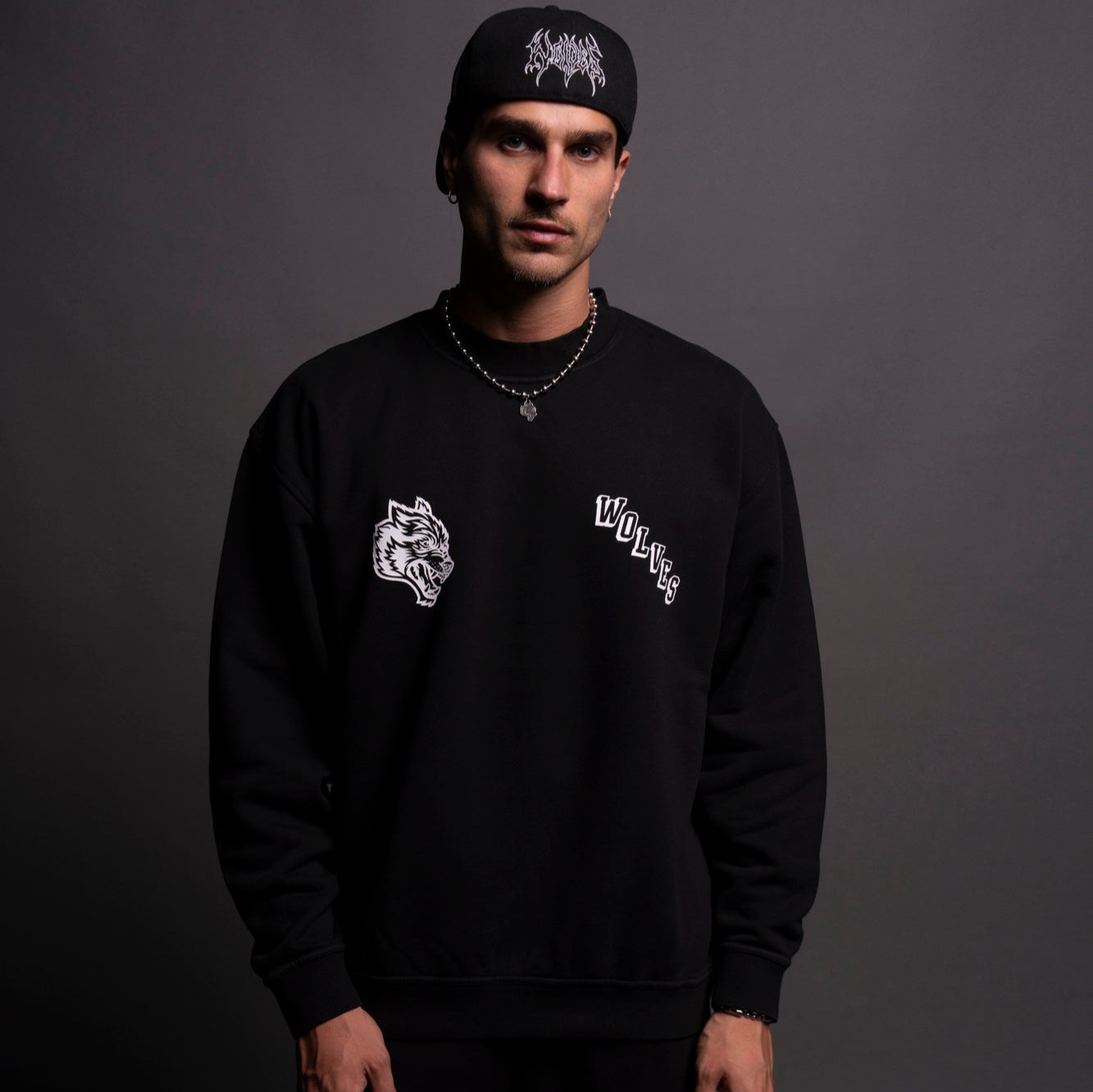 Journey Cornell Crewneck in Black