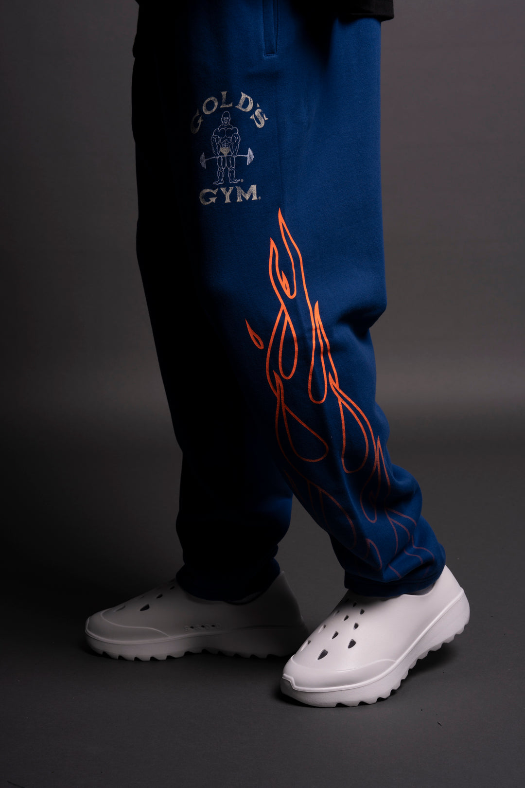 On Fire Kumite V2 Sweat Pants in Darc Cobalt