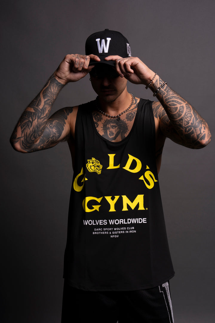 Gold's "Dry Wolf" (Mecca) Tank in Black