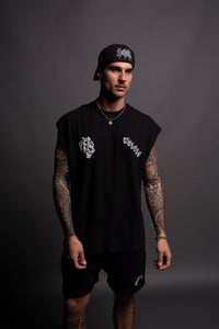 Journey "Premium" Muscle Tee in Black