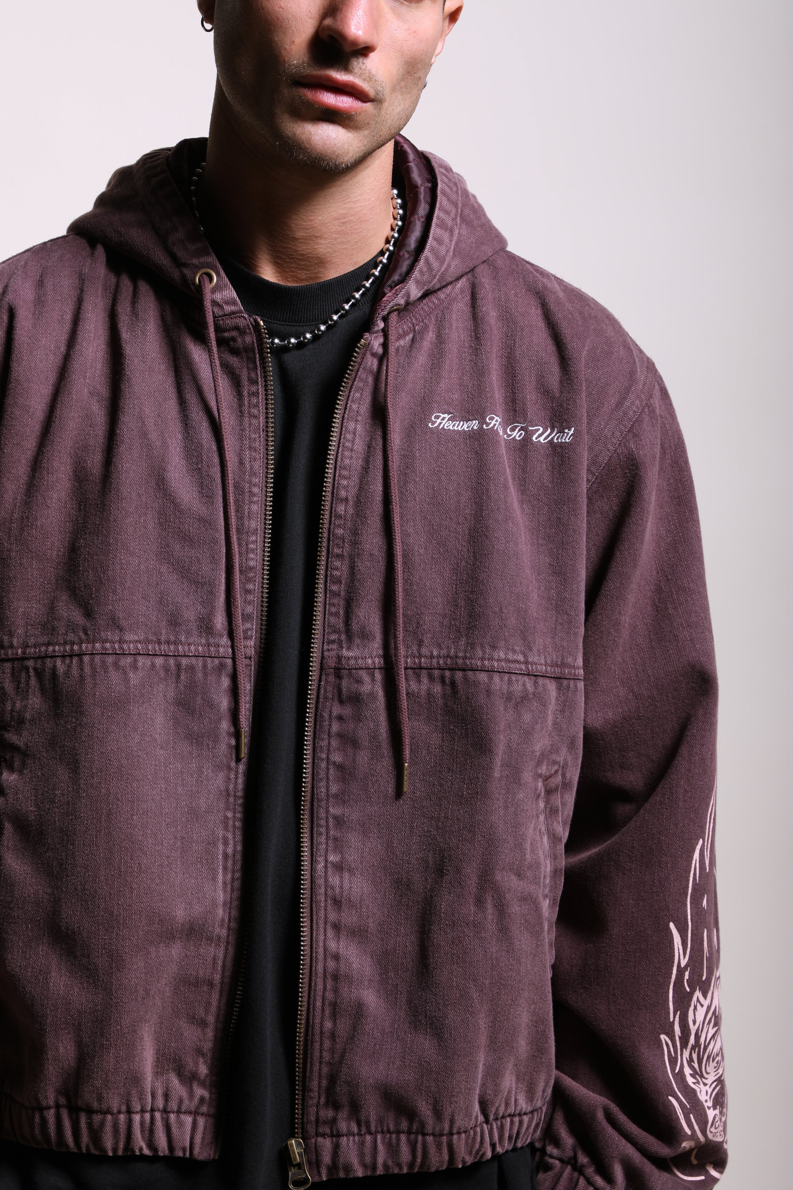 Not Yet Calaway Jacket in Darc Purple