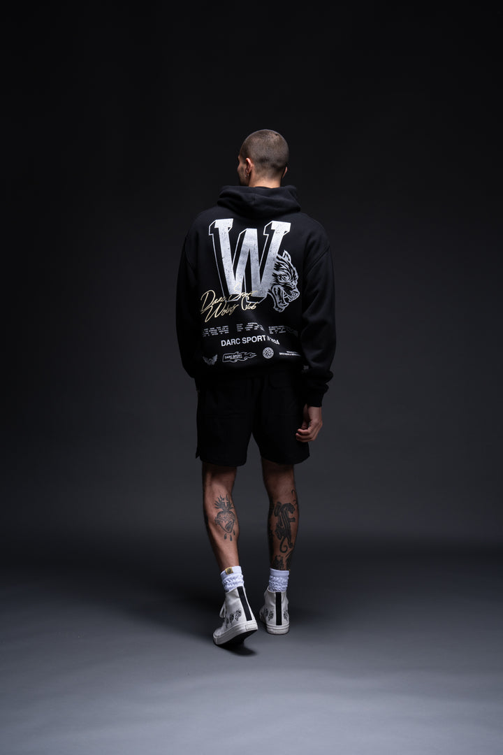 Our Mark "Pierce" Hoodie in Black