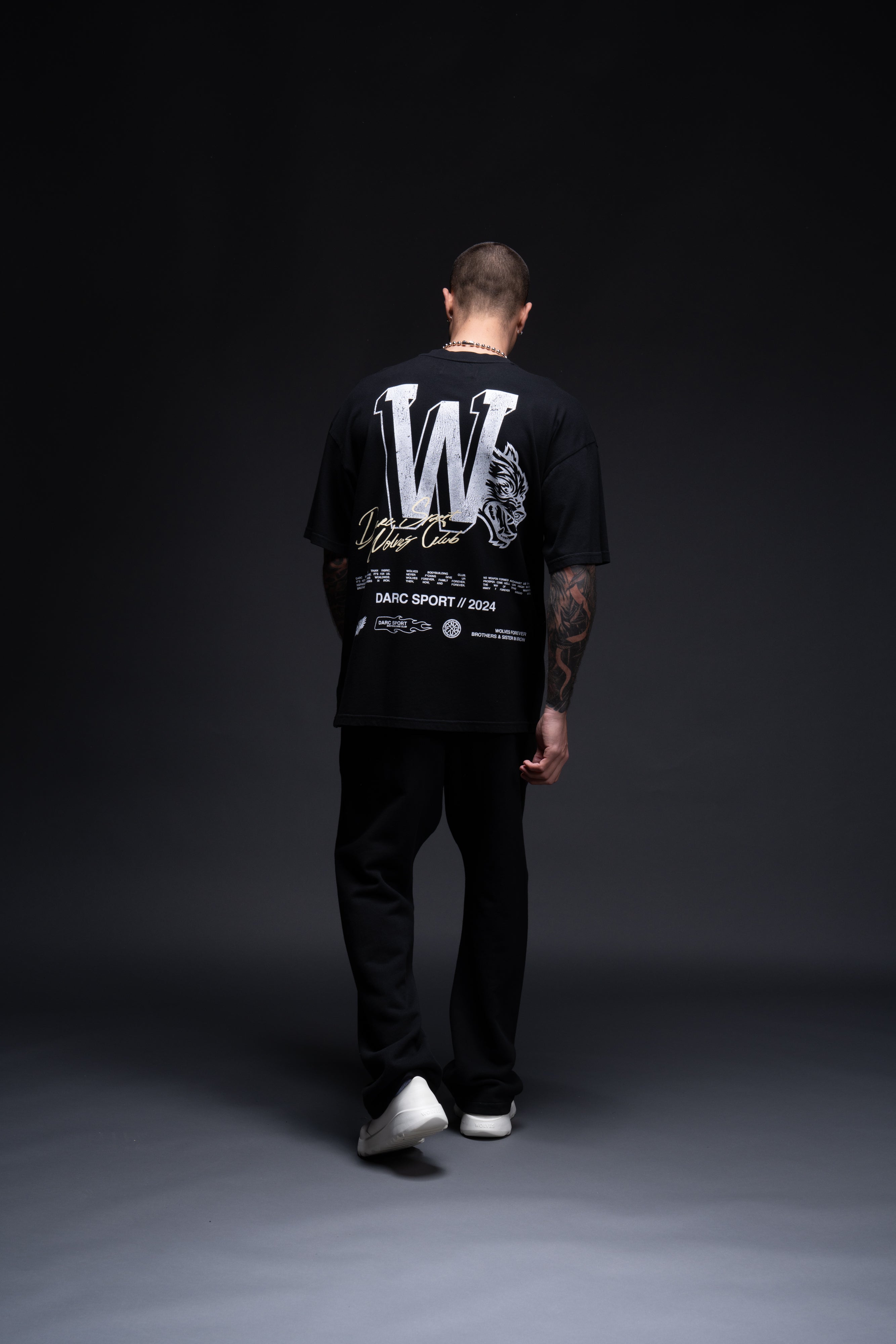 Our Mark "Premium" Oversized Tee in Black