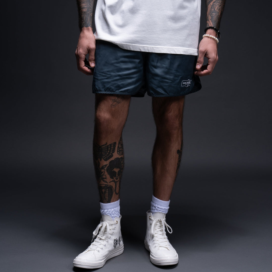 The Fire J. Spartan Shorts in Darc Blue