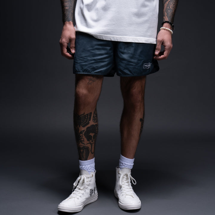 The Fire J. Spartan Shorts in Darc Blue