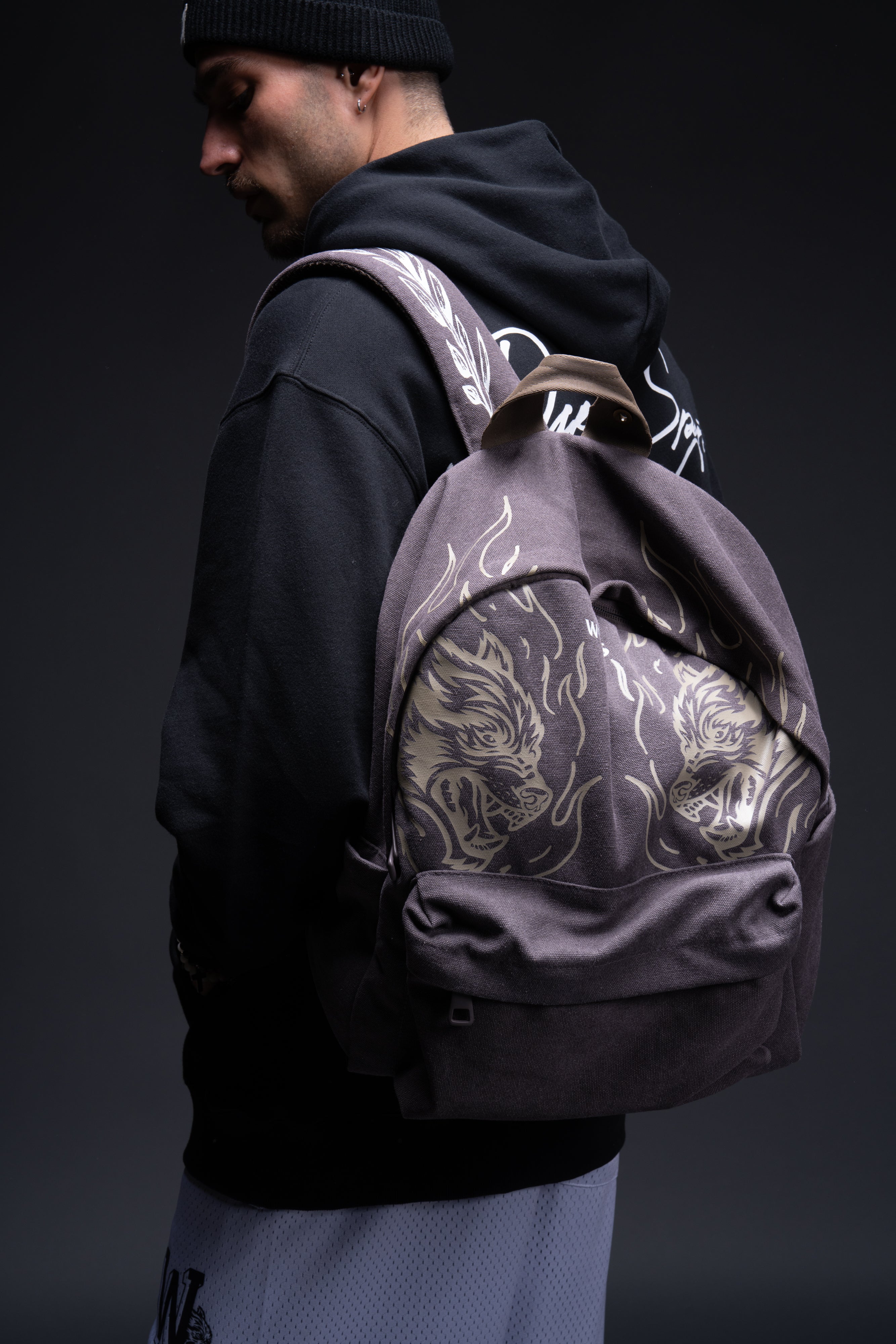 With Valor Everyday Backpack in Darc Coffee