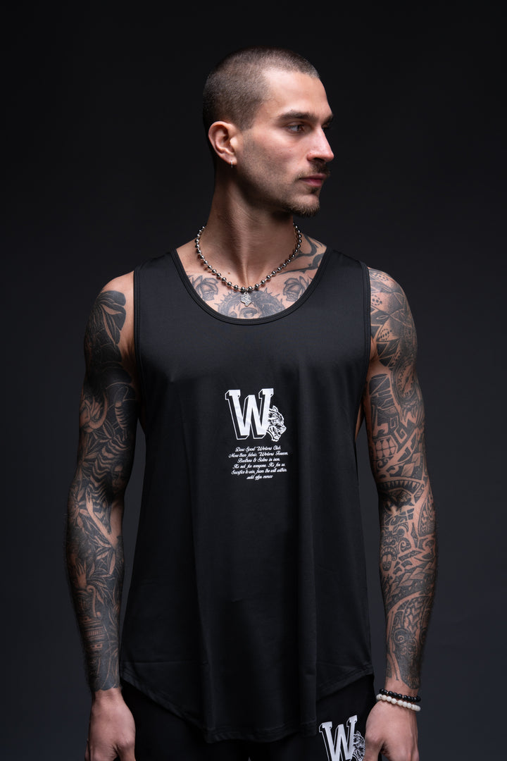 Marked "Dry Wolf" (Drop) Tank in Black