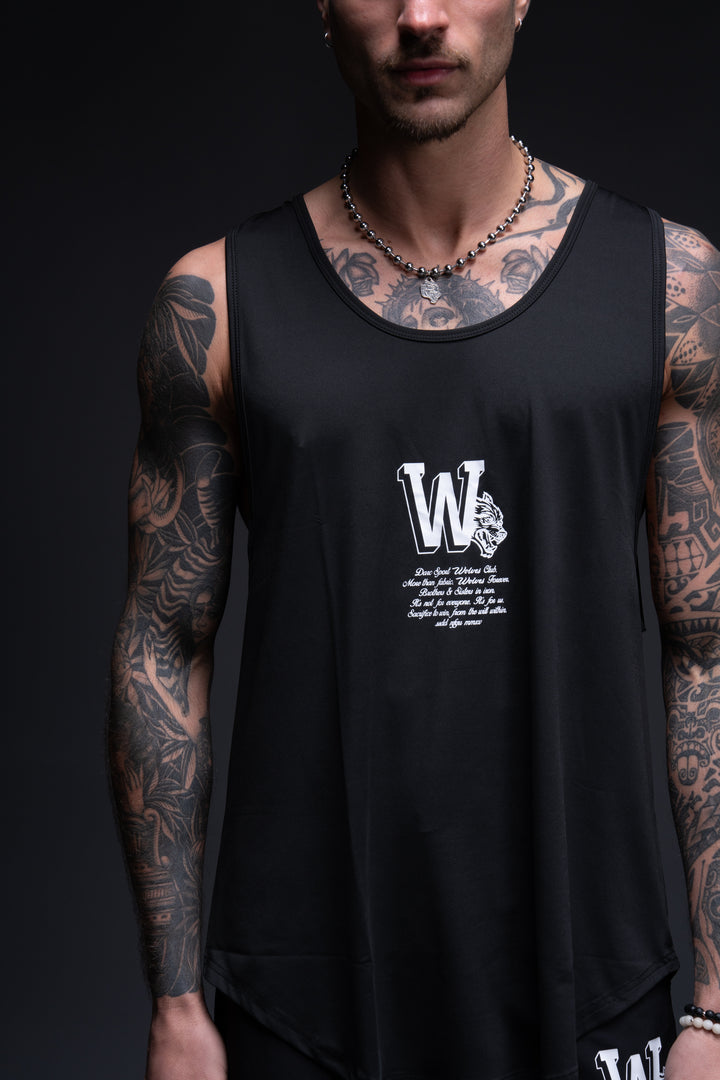 Marked "Dry Wolf" (Drop) Tank in Black