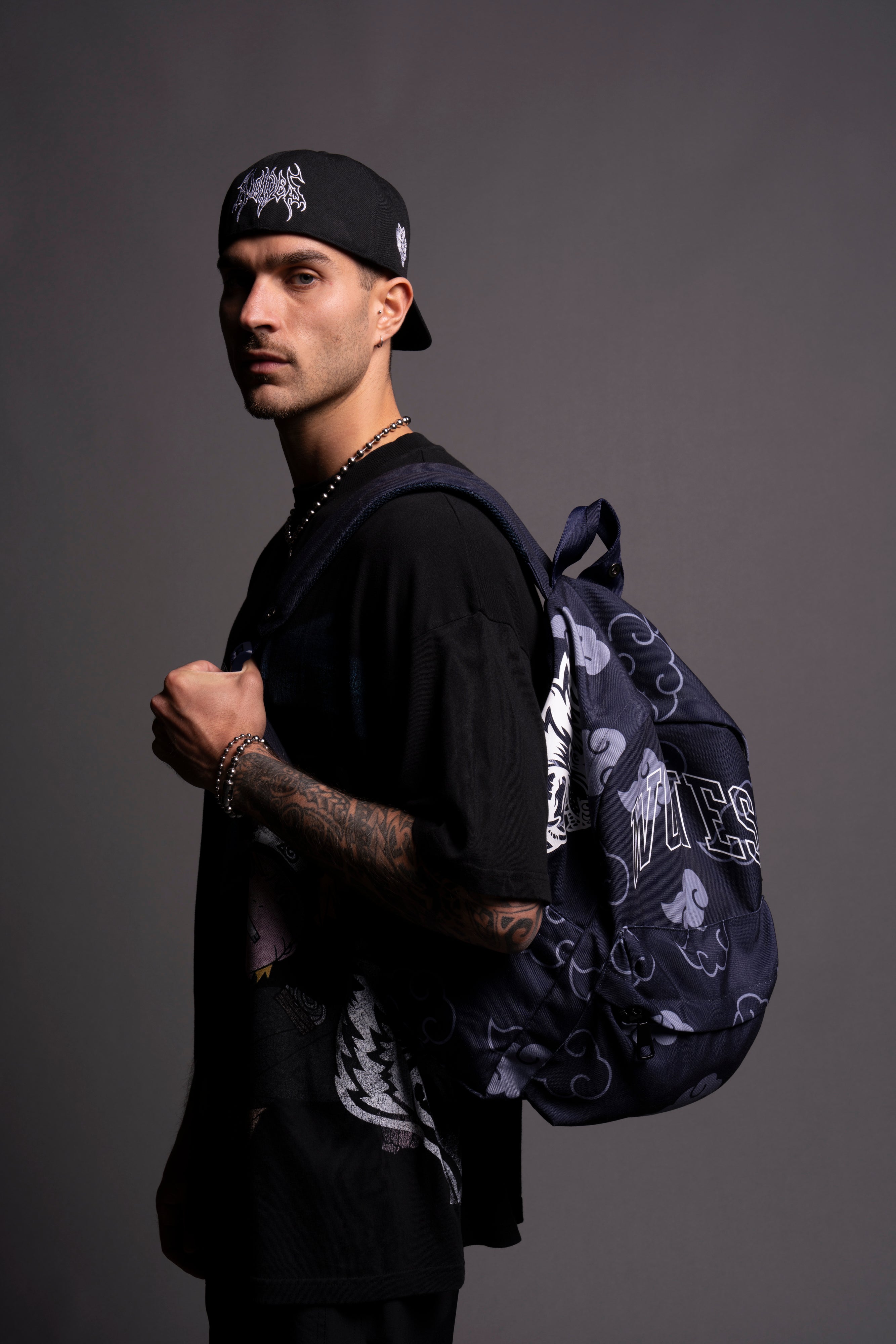 Wolf Clouds Everyday Backpack in Storm Blue