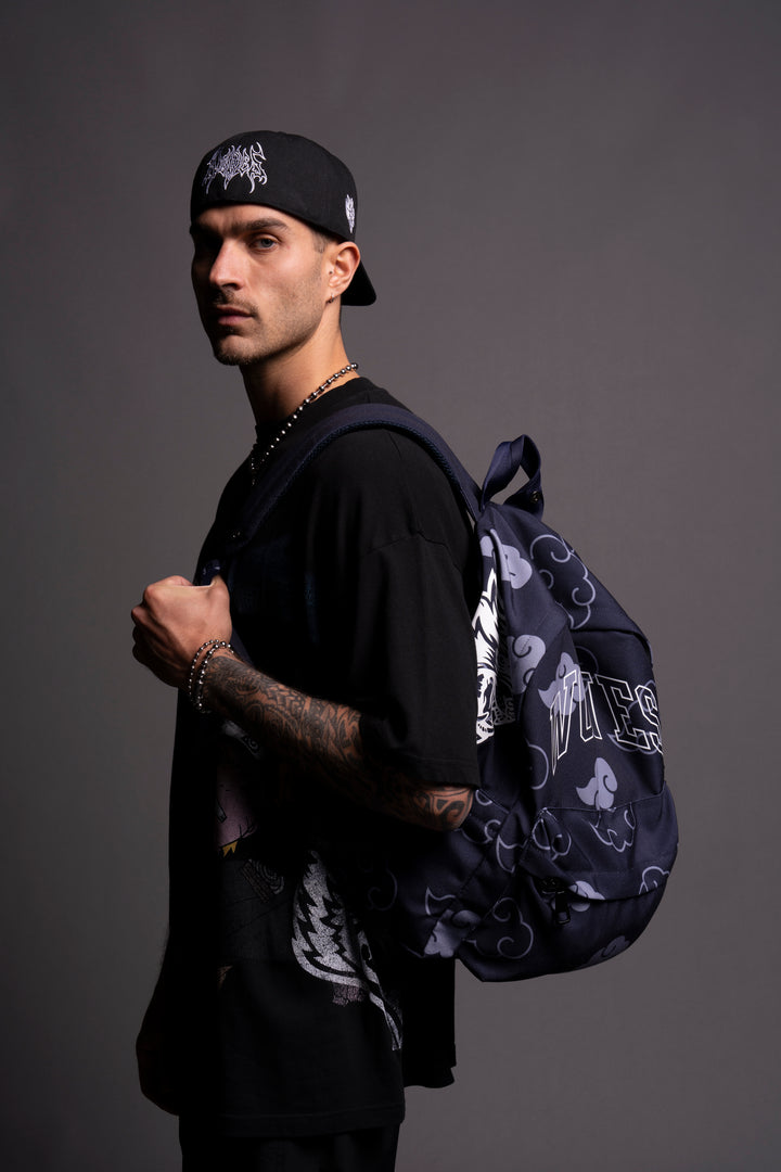 Wolf Clouds Everyday Backpack in Storm Blue