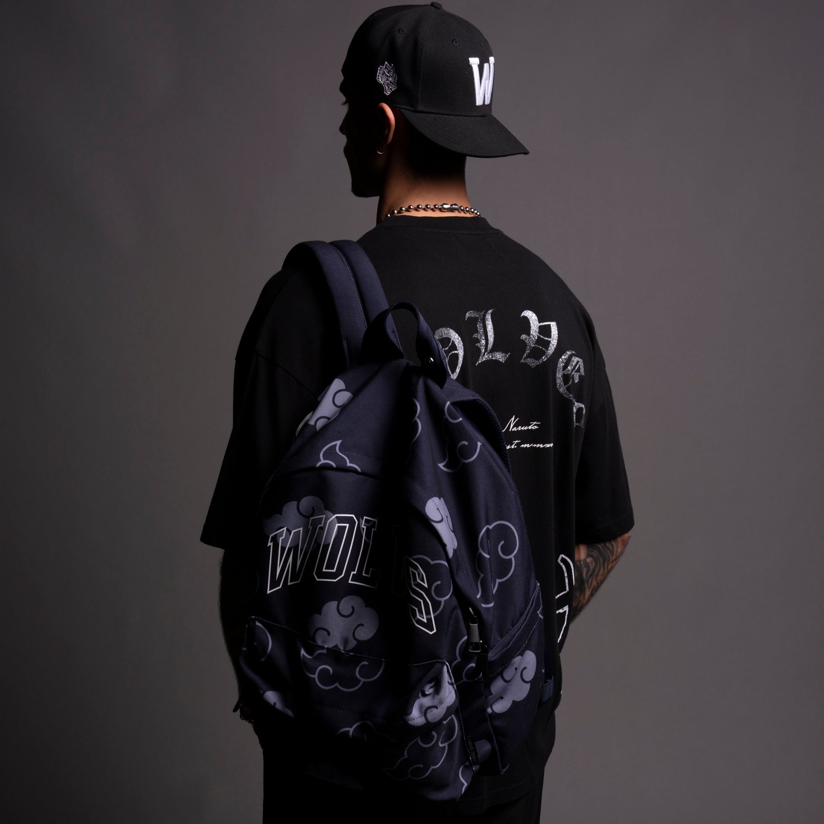 Wolf Clouds Everyday Backpack in Storm Blue