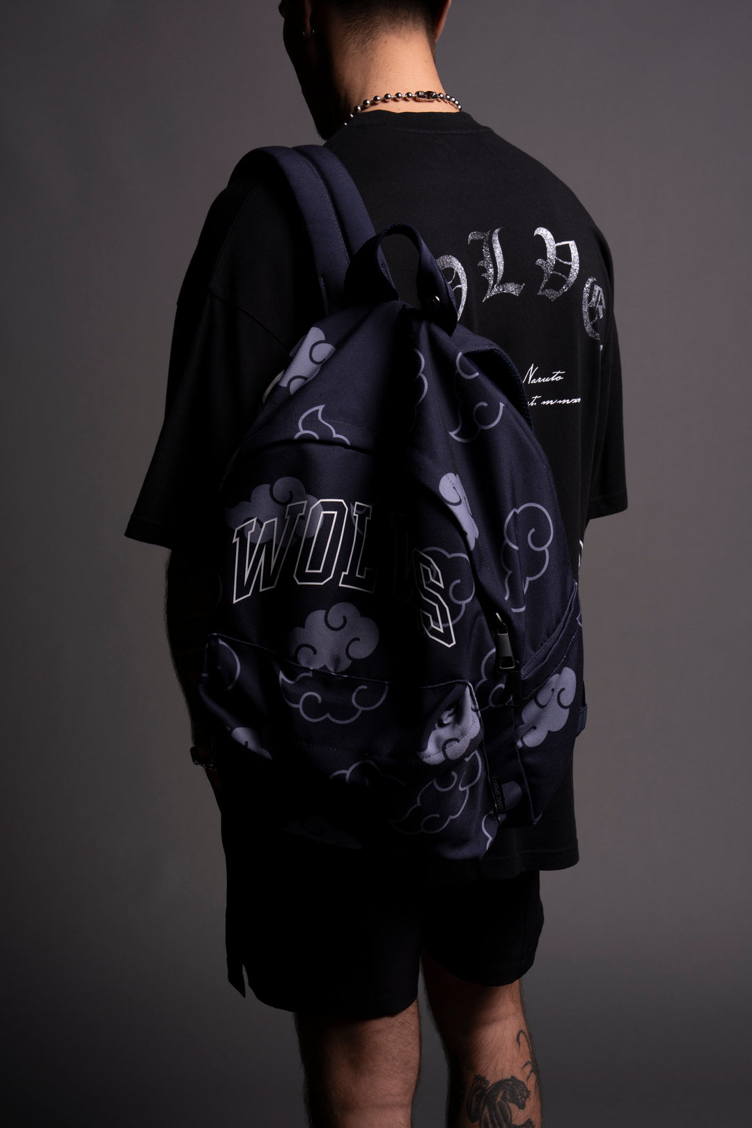 Wolf Clouds Everyday Backpack in Storm Blue