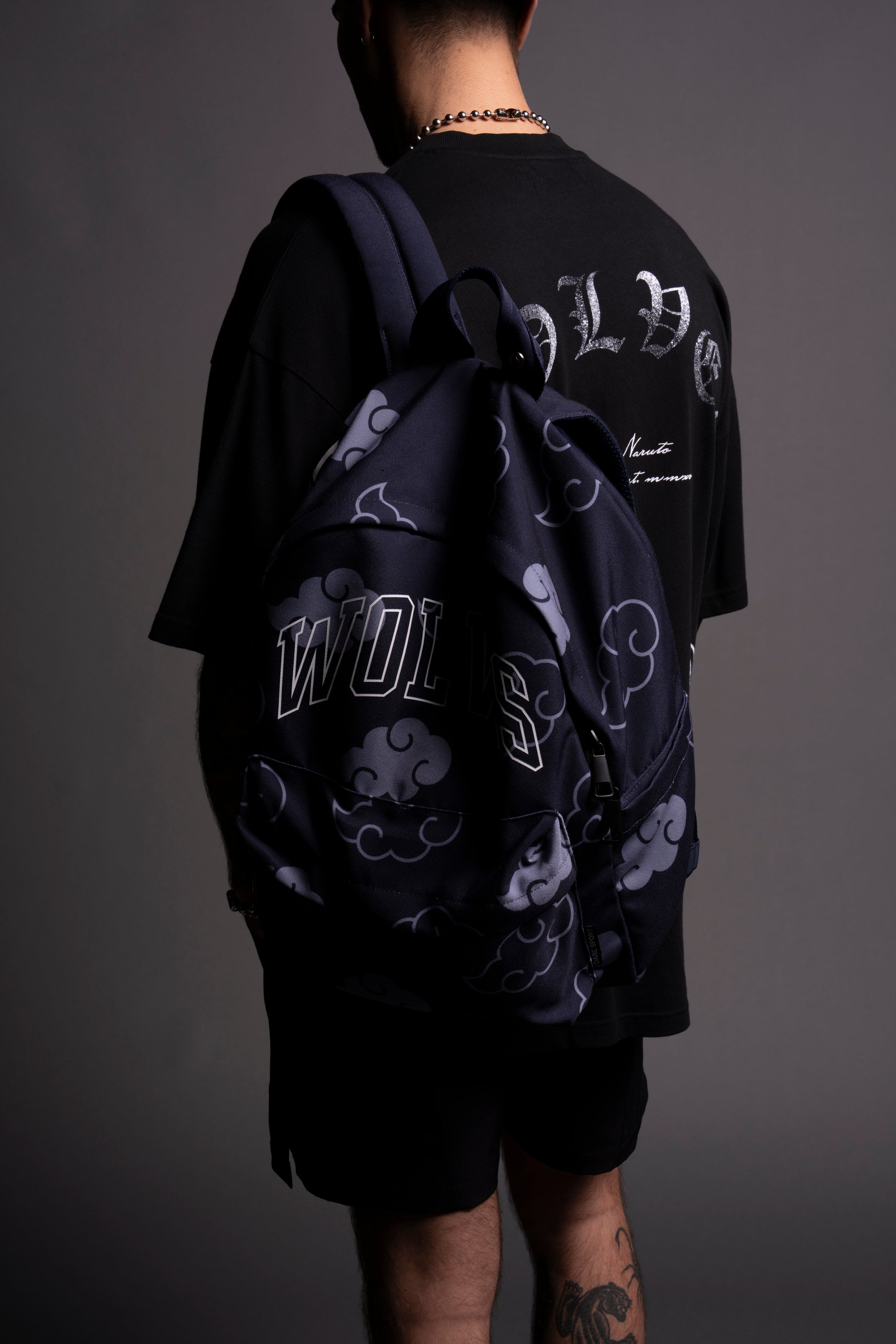 Wolf Clouds Everyday Backpack in Storm Blue