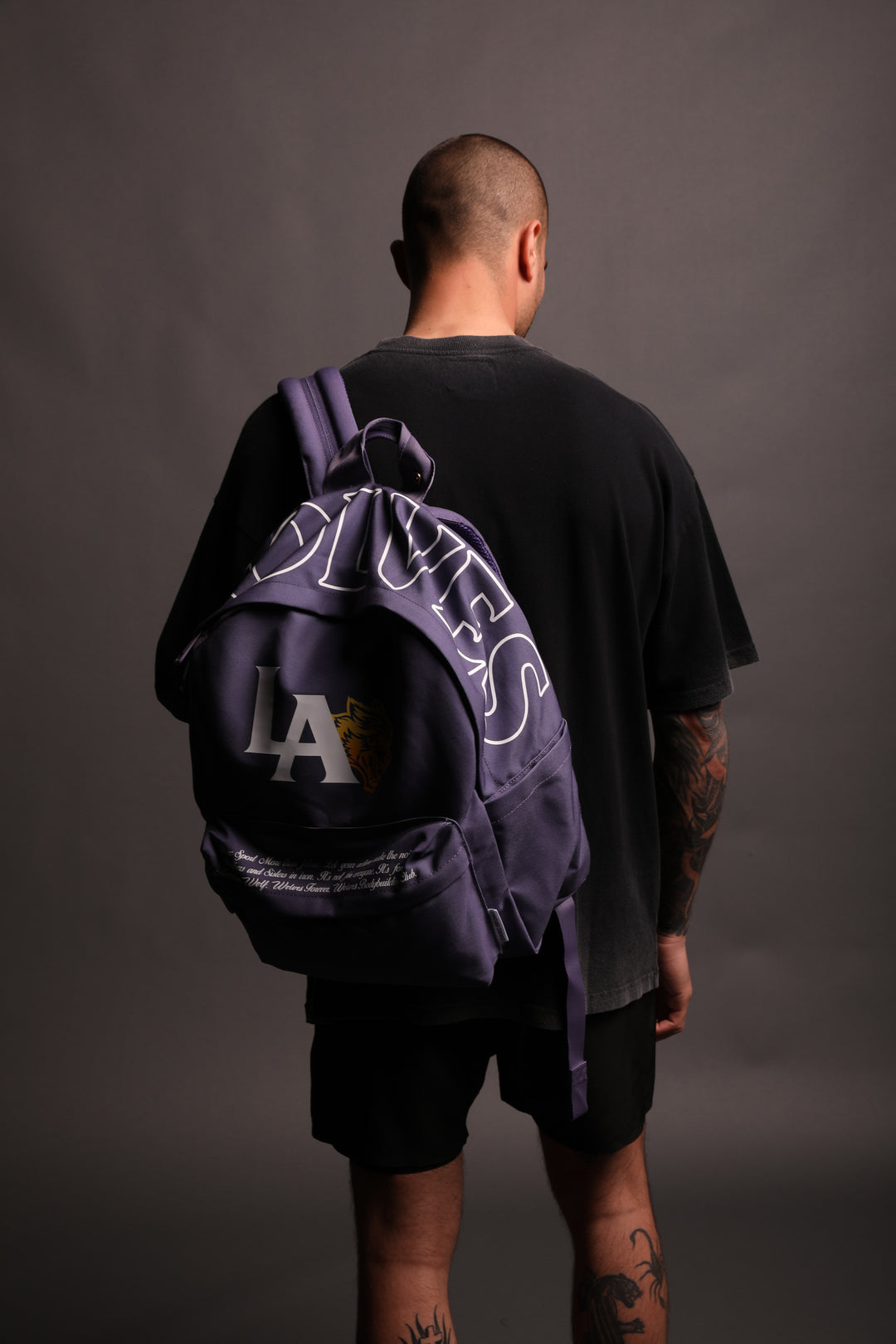 Los Angeles Everyday Backpack in LA Purple