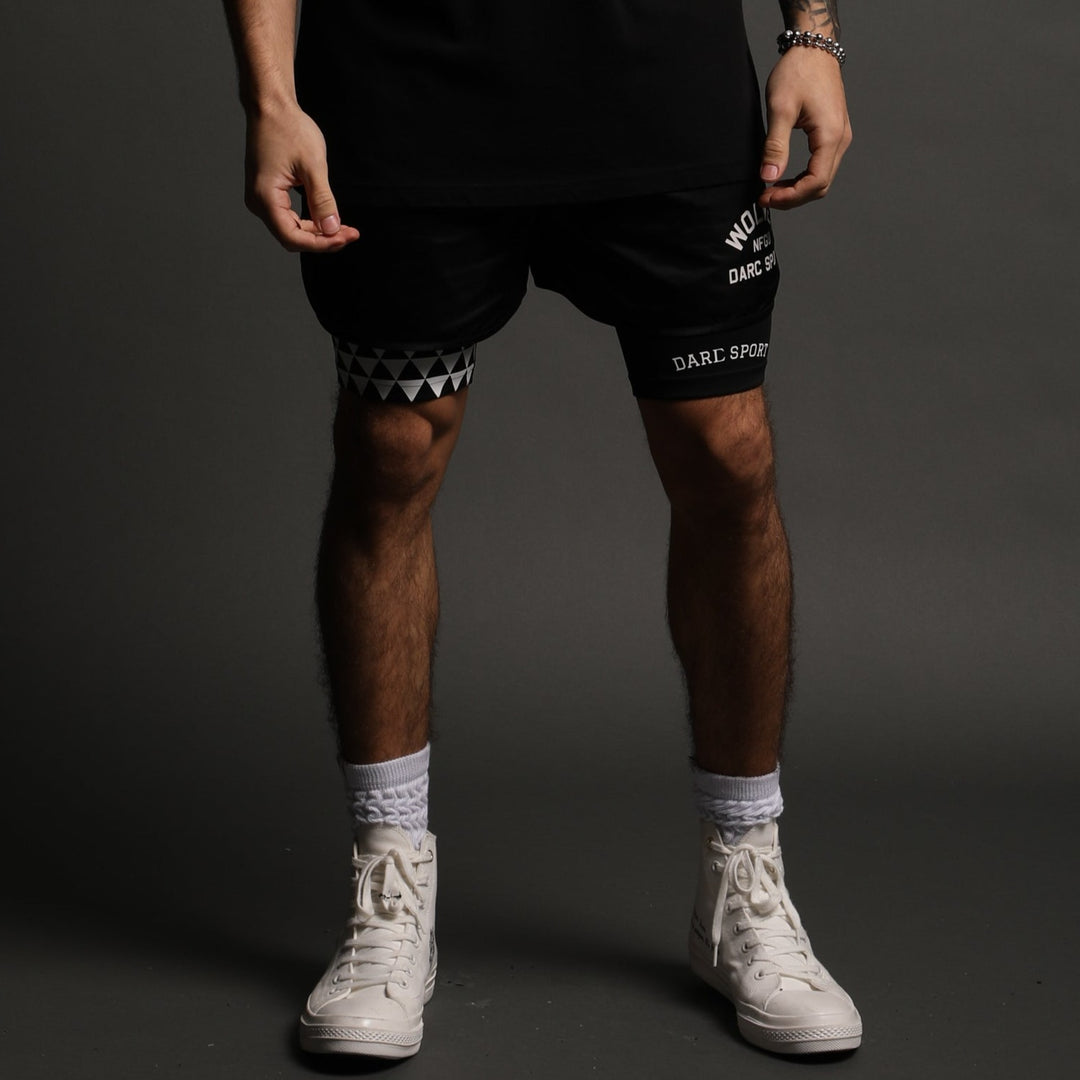 Our Life J. Spartan Shorts in Black
