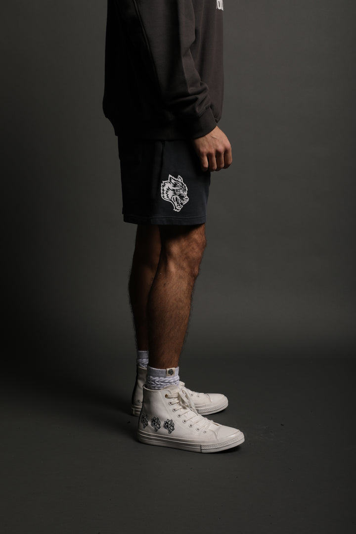 Respect Us V3 Post Lounge Sweat Shorts in Midnight Blue