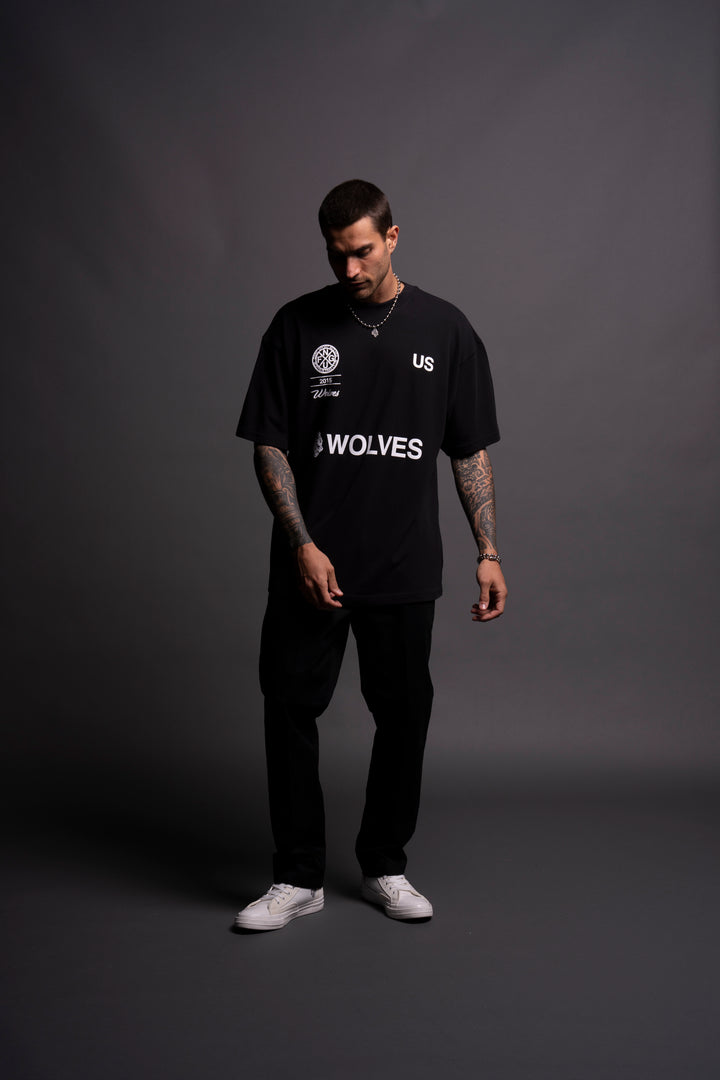 Stay True "Premium" Oversized Tee in Black