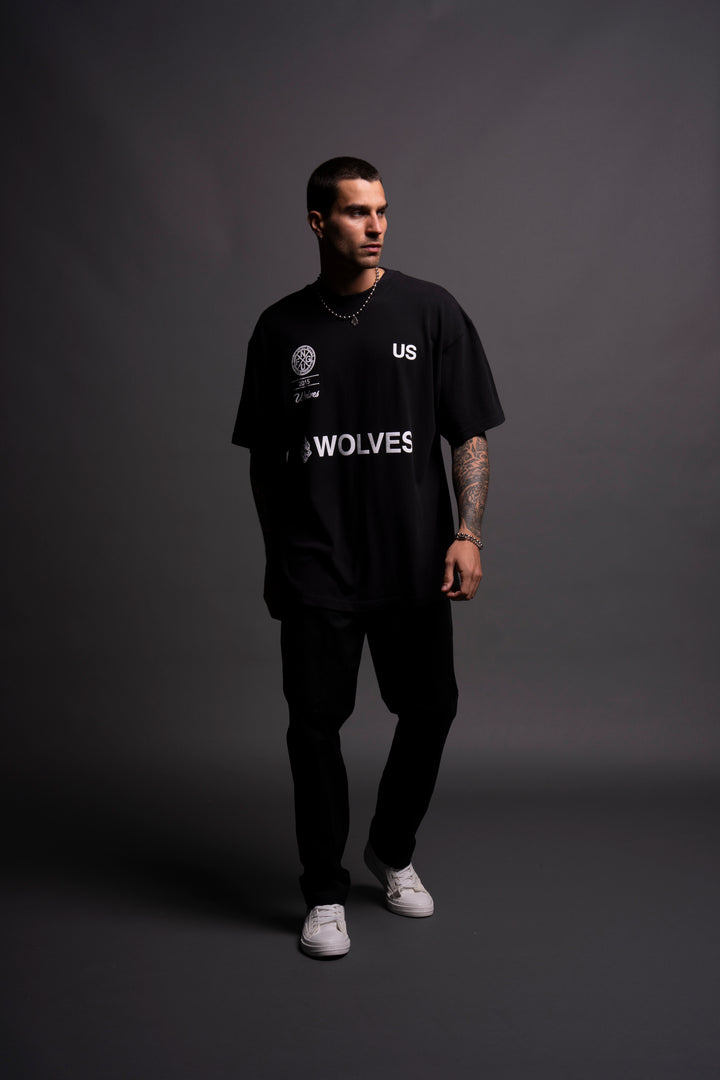 Stay True "Premium" Oversized Tee in Black