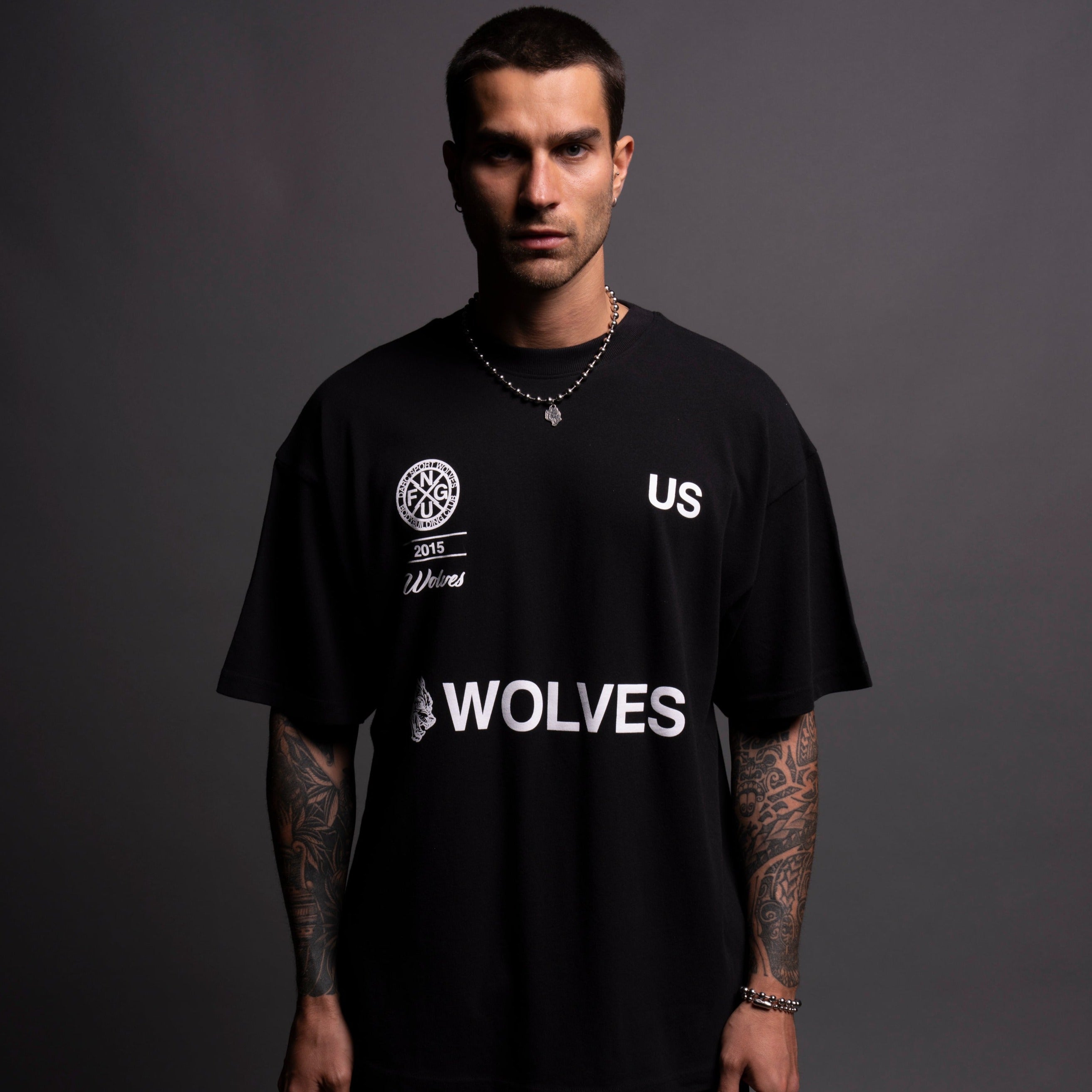 Stay True "Premium" Oversized Tee in Black
