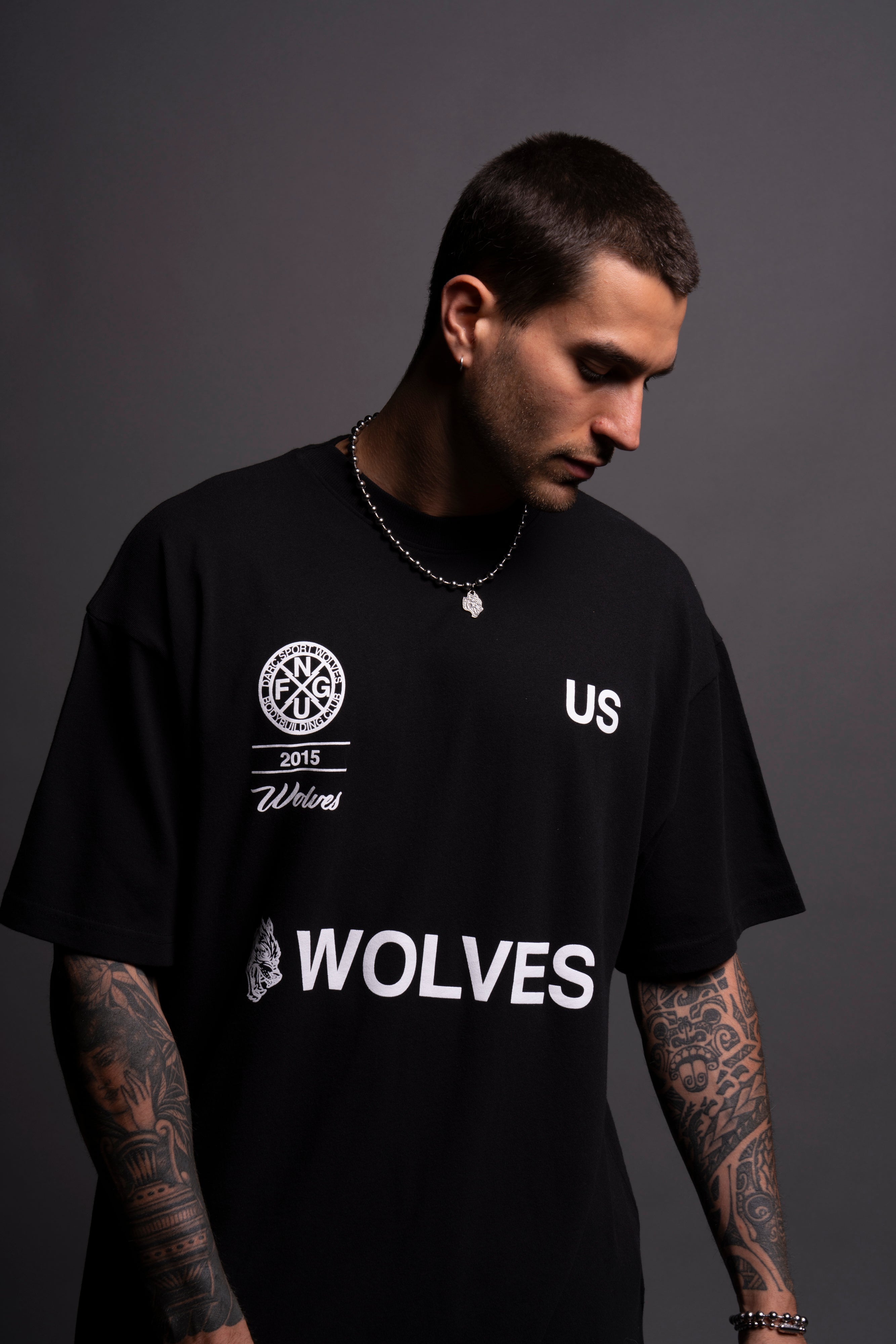 Stay True "Premium" Oversized Tee in Black