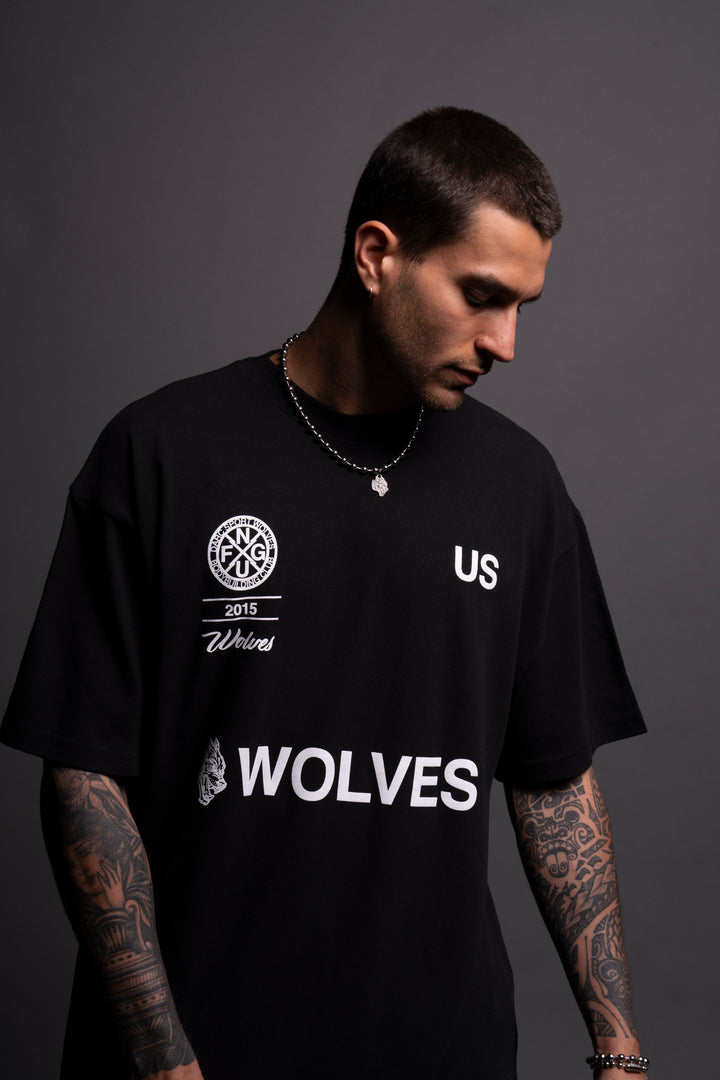 Stay True "Premium" Oversized Tee in Black