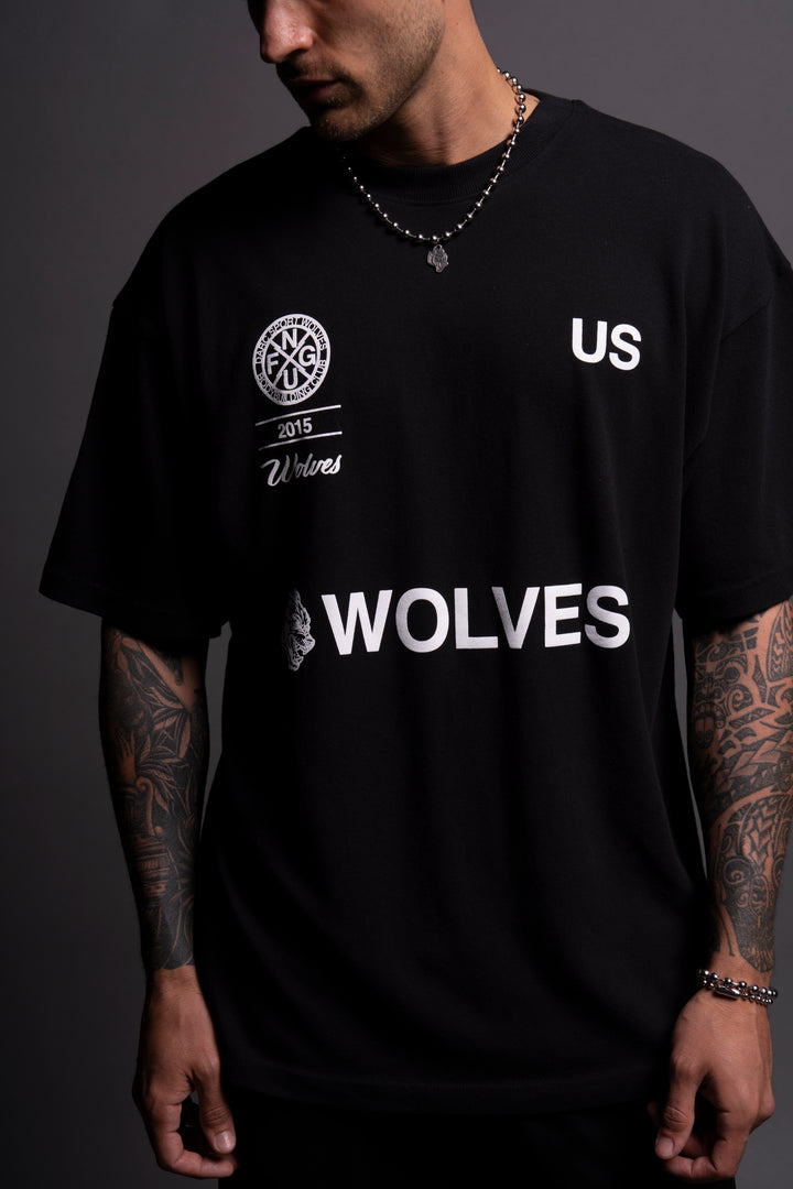 Stay True "Premium" Oversized Tee in Black