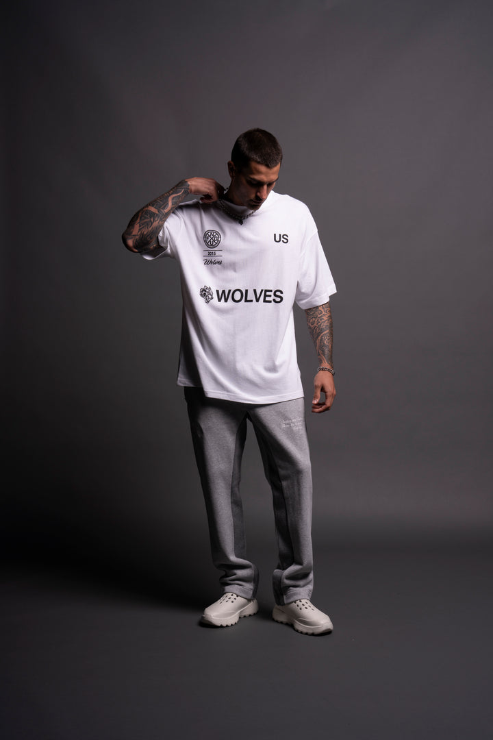 Stay True "Premium" Oversized Tee in White