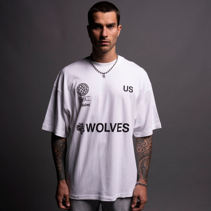 Stay True "Premium" Oversized Tee in White