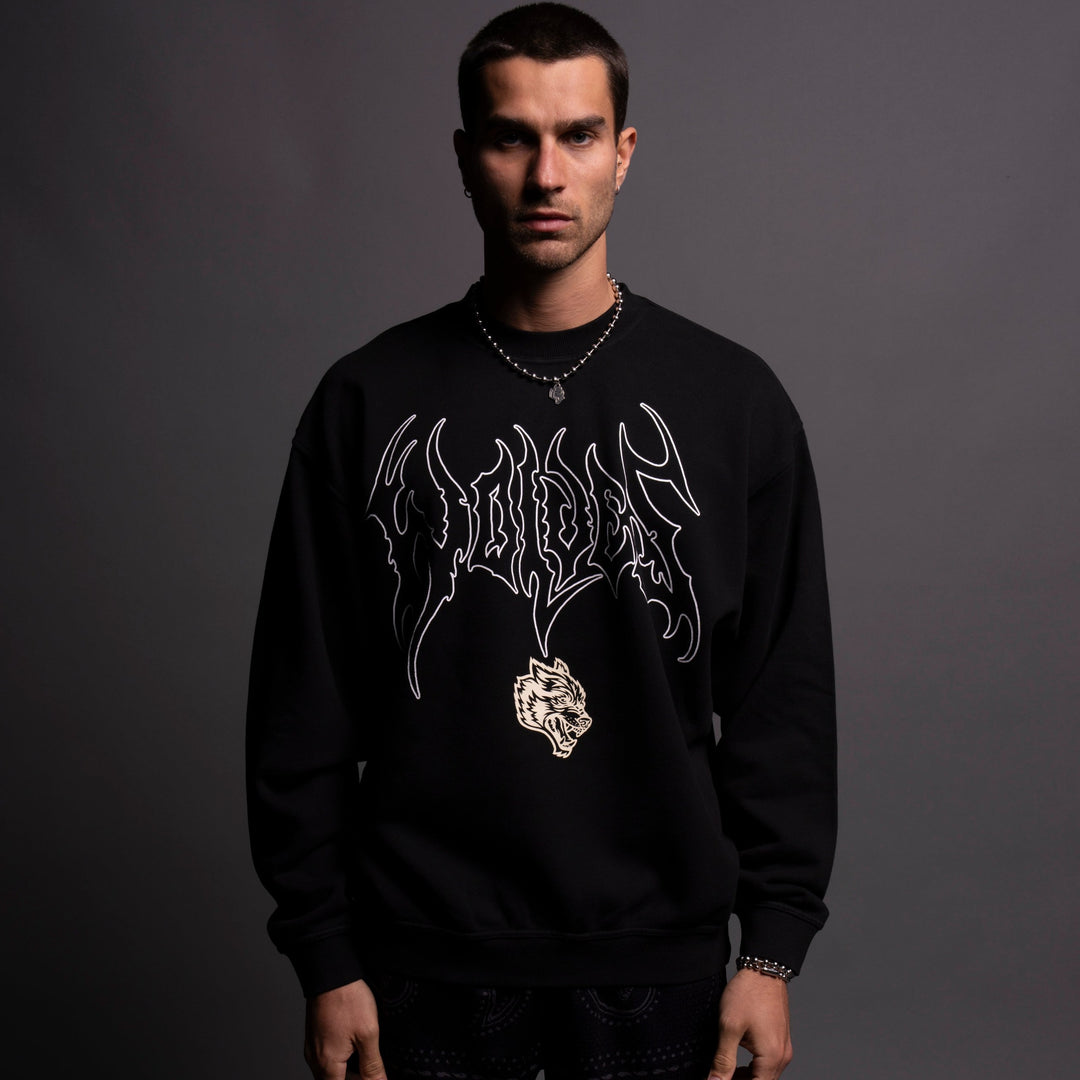 Loyalty V4 London Crewneck in Black