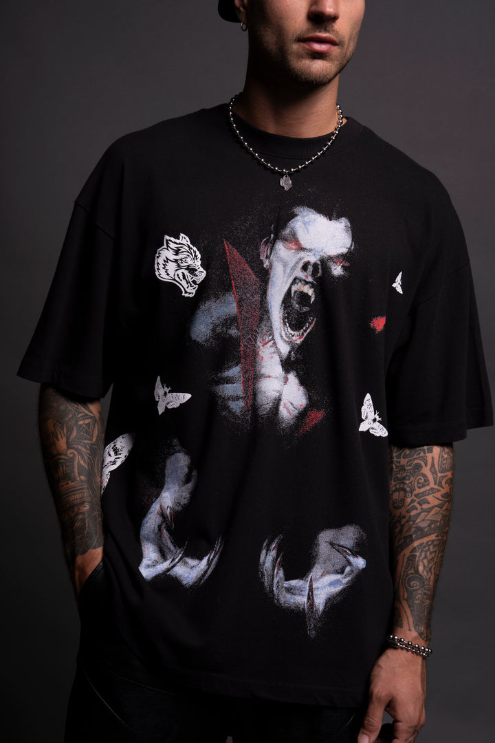 Morbius "Premium" Oversized Tee in Black